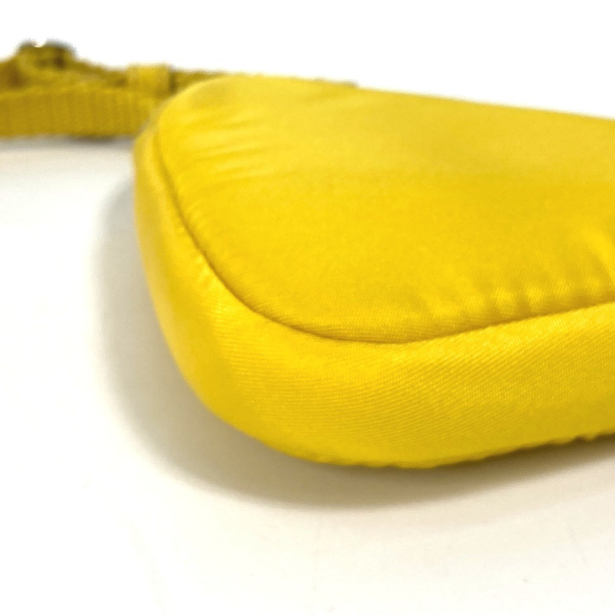 Prada Yellow Nylon Pouch (Pre-Owned)