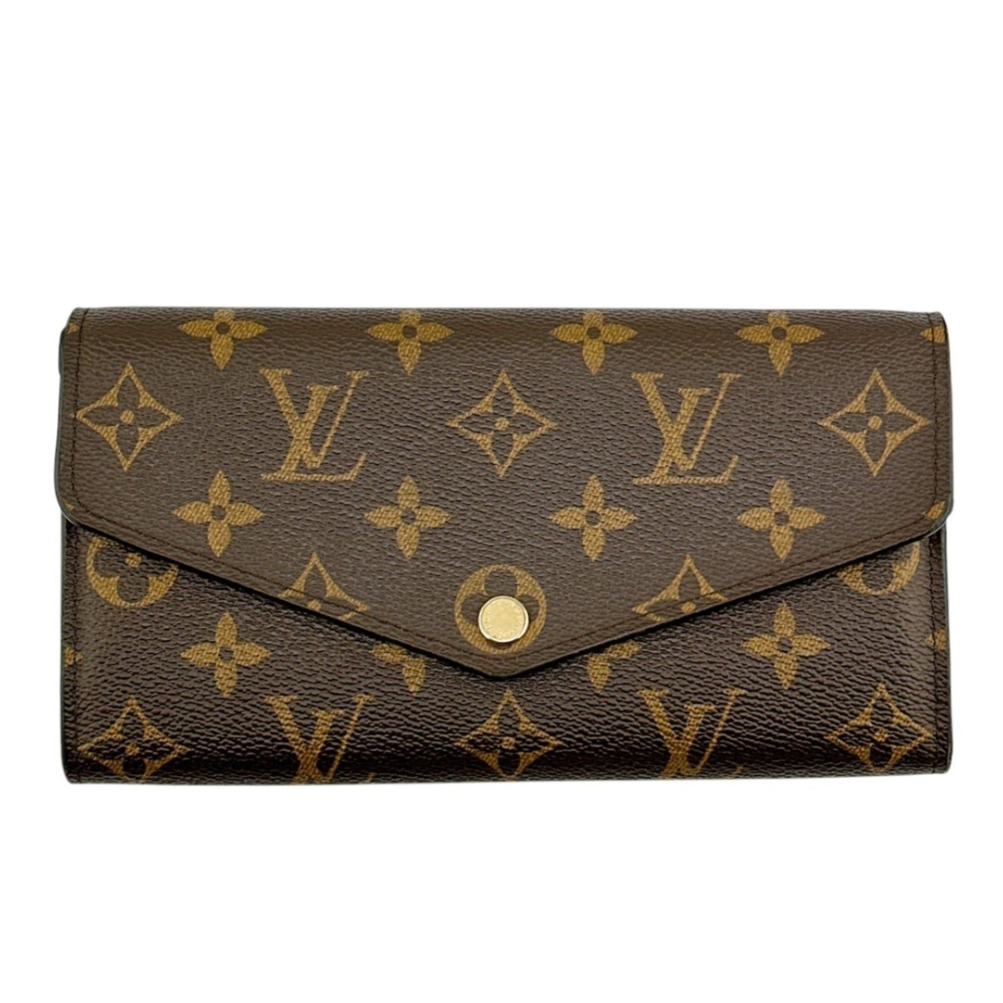 Louis Vuitton Rose Ballerine Monogram Long Wallet (Bi-Fold) (Pre-Owned)