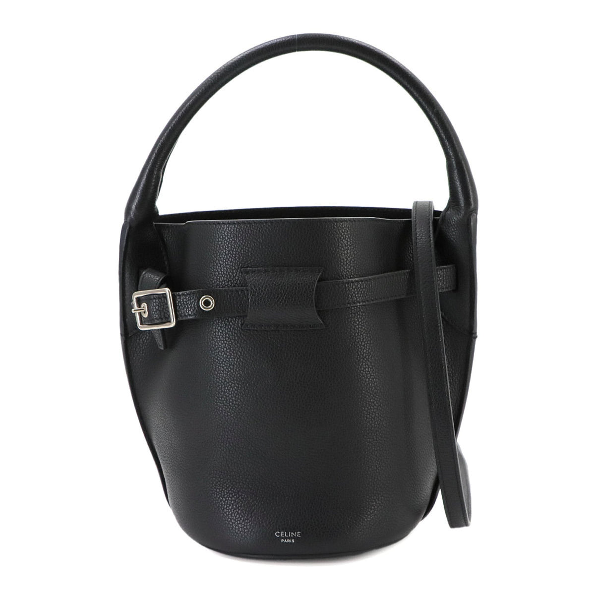 Celine Black Leather Handbag (Pre-Owned)