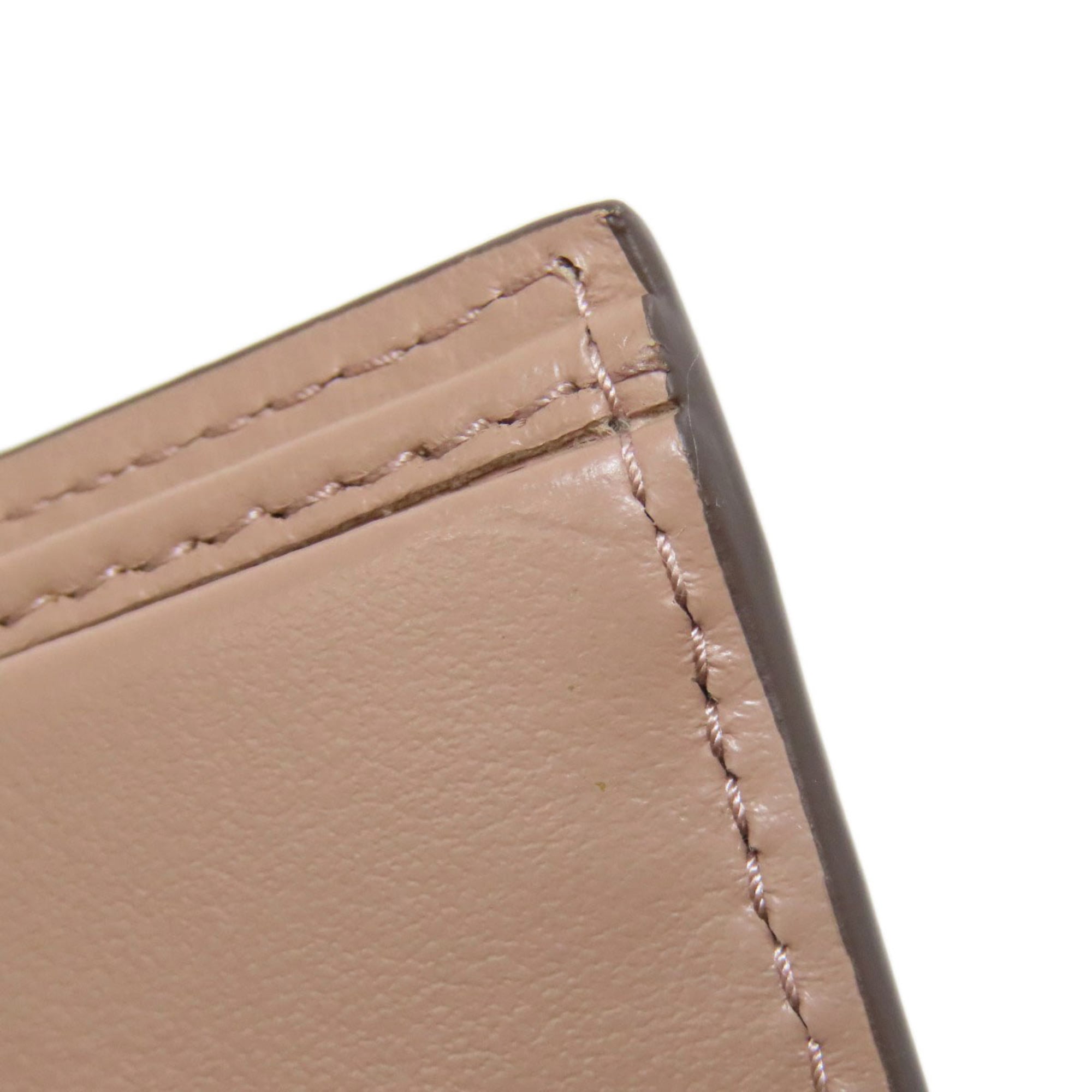 Prada Beige Leather Wallet (Bi-Fold) (Pre-Owned)