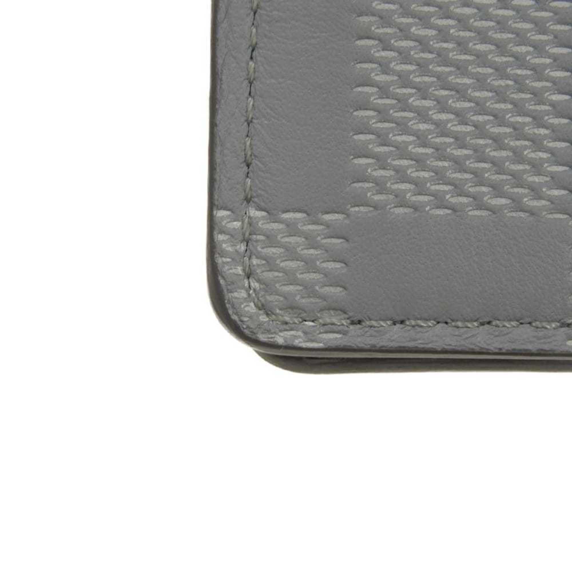 Louis Vuitton Damier Infini Gray Damier Infini Long Wallet (Bi-Fold) (Pre-Owned)