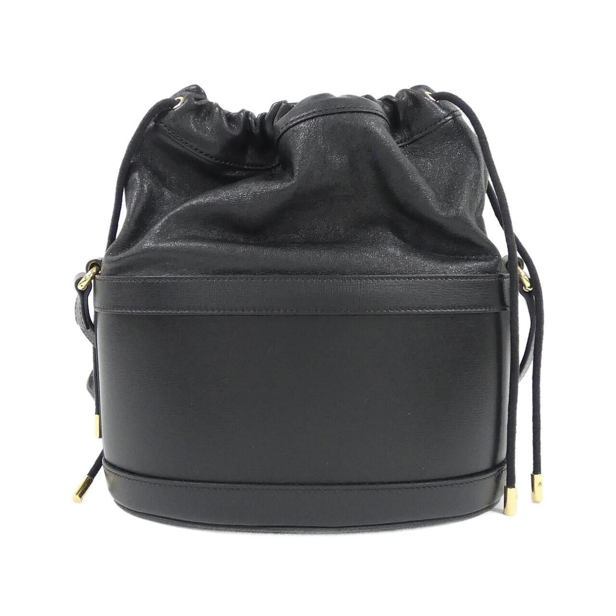 Gucci Black Leather Shoulder Bag (Pre-Owned)