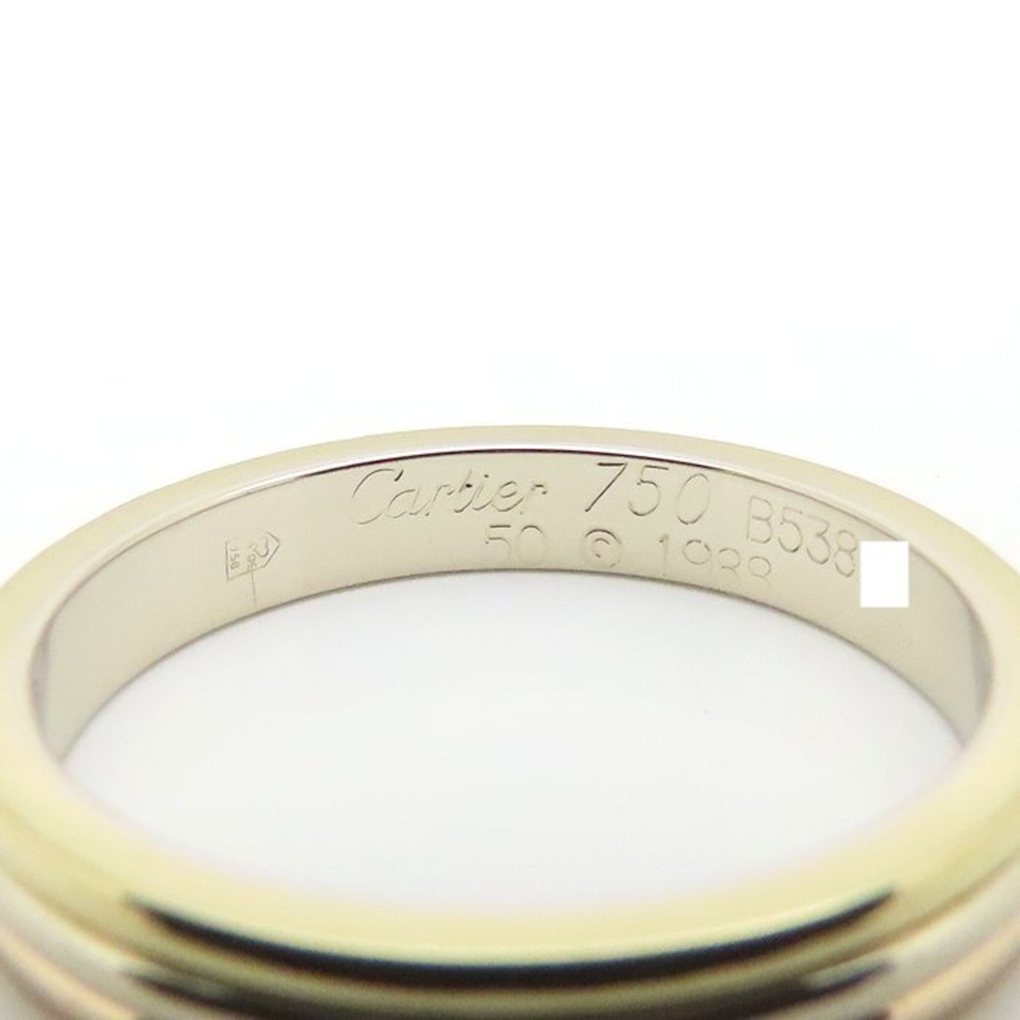 Cartier Yellow Gold (18K) Pink Gold (18K) White Gold (18K) Band Ring (Pre-Owned)