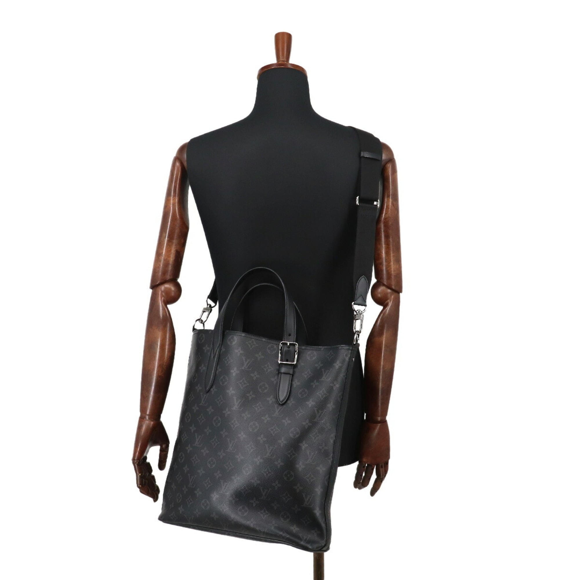 Louis Vuitton Monogram Eclipse Monogram Eclipse Canvas Shoulder Bag Tote Bag (Pre-Owned)