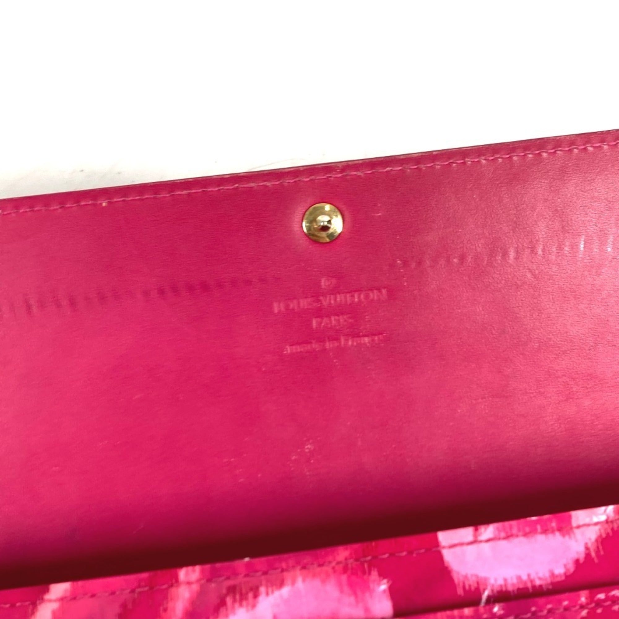 Louis Vuitton Galle Pink Long Bill Wallet (Bi-Fold) (Pre-Owned)