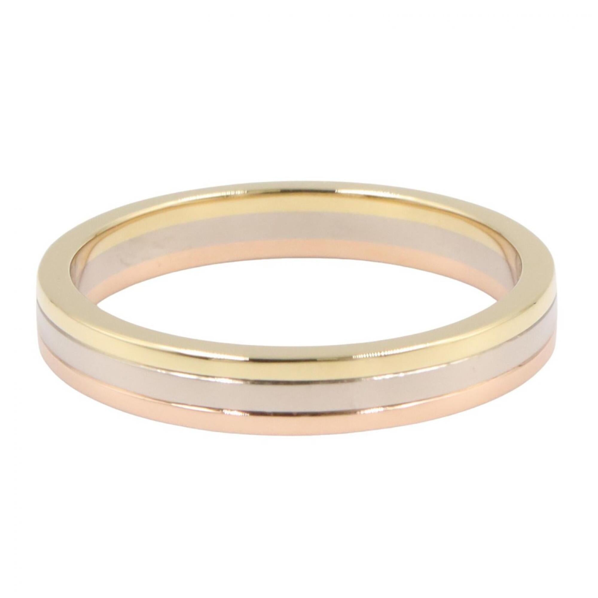 Cartier Gold Silver Yellow Gold (18K) Pink Gold (18K) White Gold (18K) Band Ring (Pre-Owned)