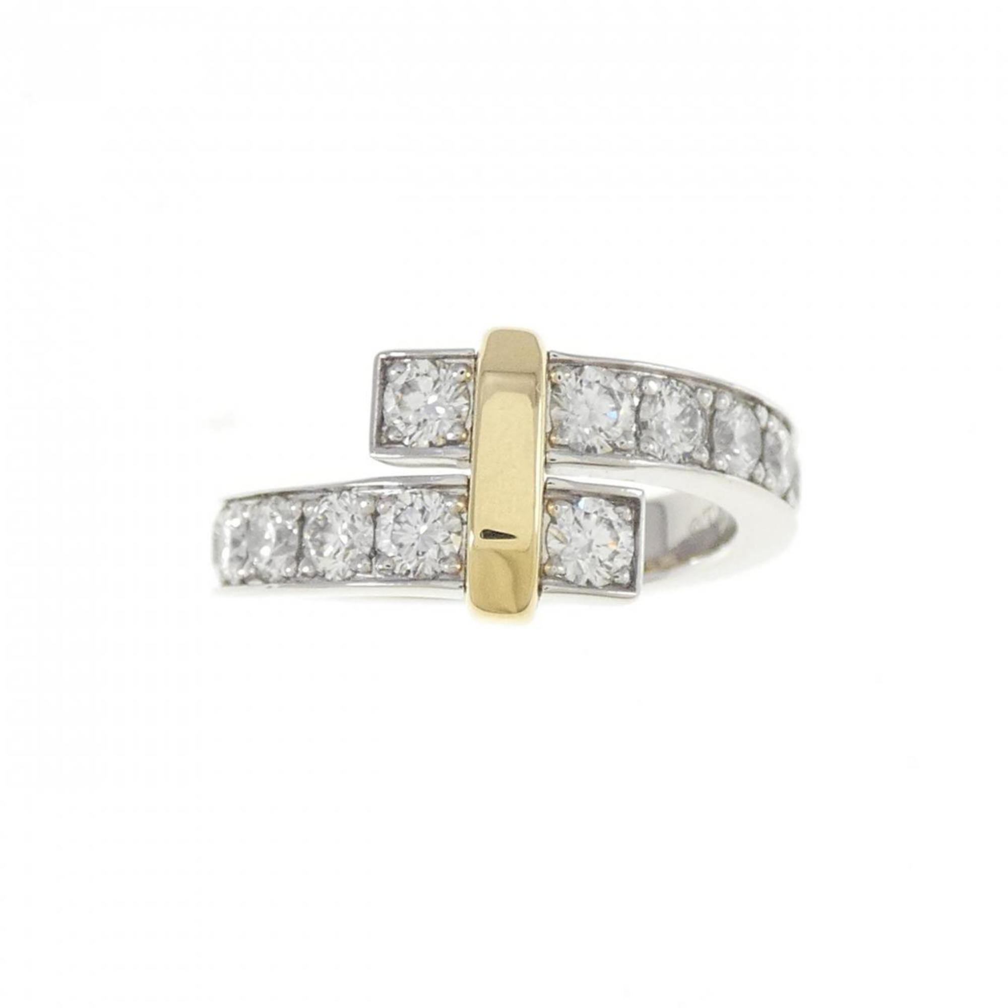 Tiffany Platinum Yellow Gold Platinum Yellow Gold (18K) Band Ring (Pre-Owned)