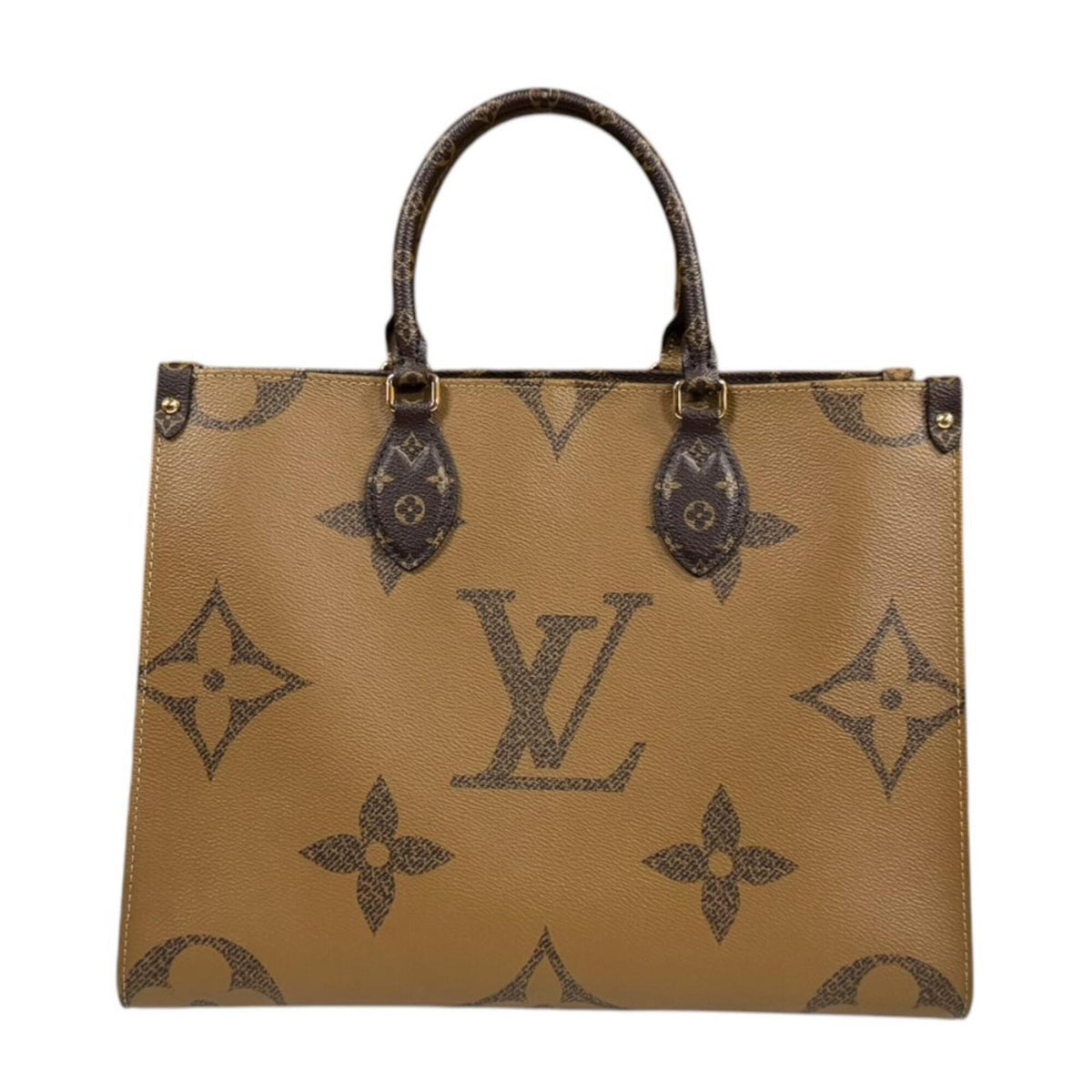 Louis Vuitton Brown Monogram Reverse Monogram Handbag Shoulder Bag (Pre-Owned)