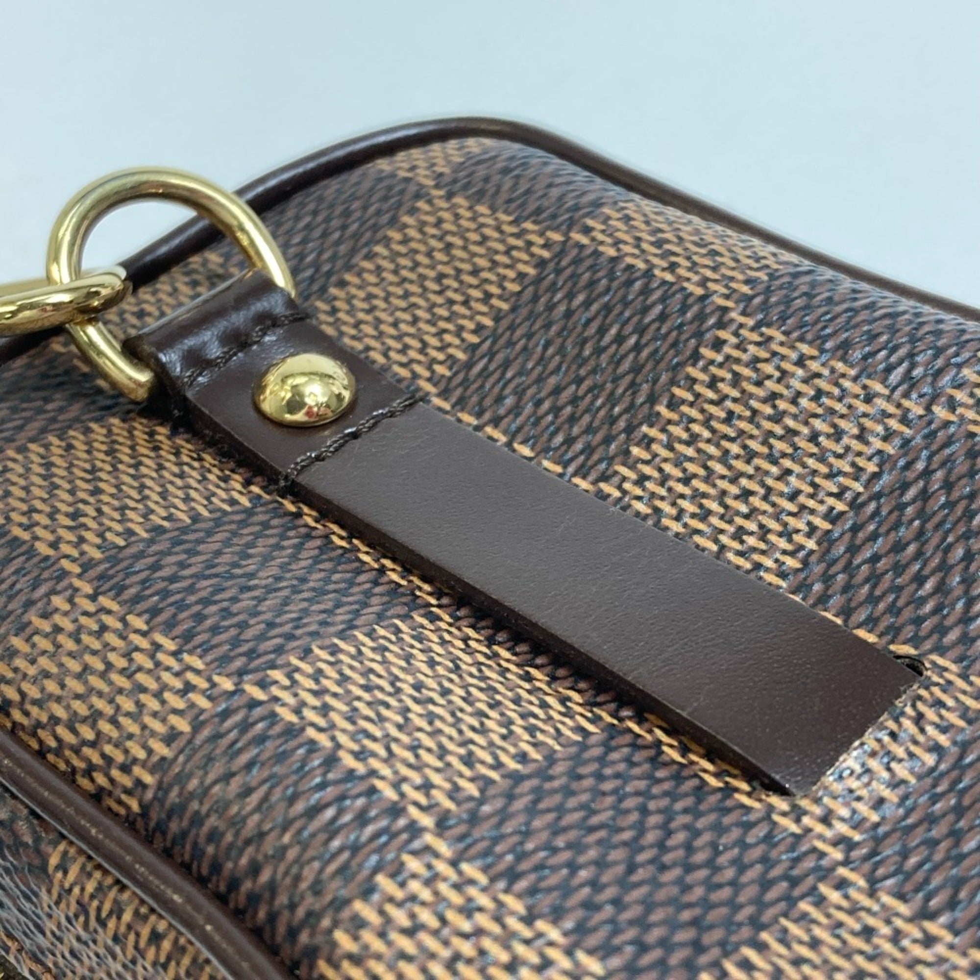Louis Vuitton Damier Brown Ebene Damier Canvas Shoulder Bag (Pre-Owned)