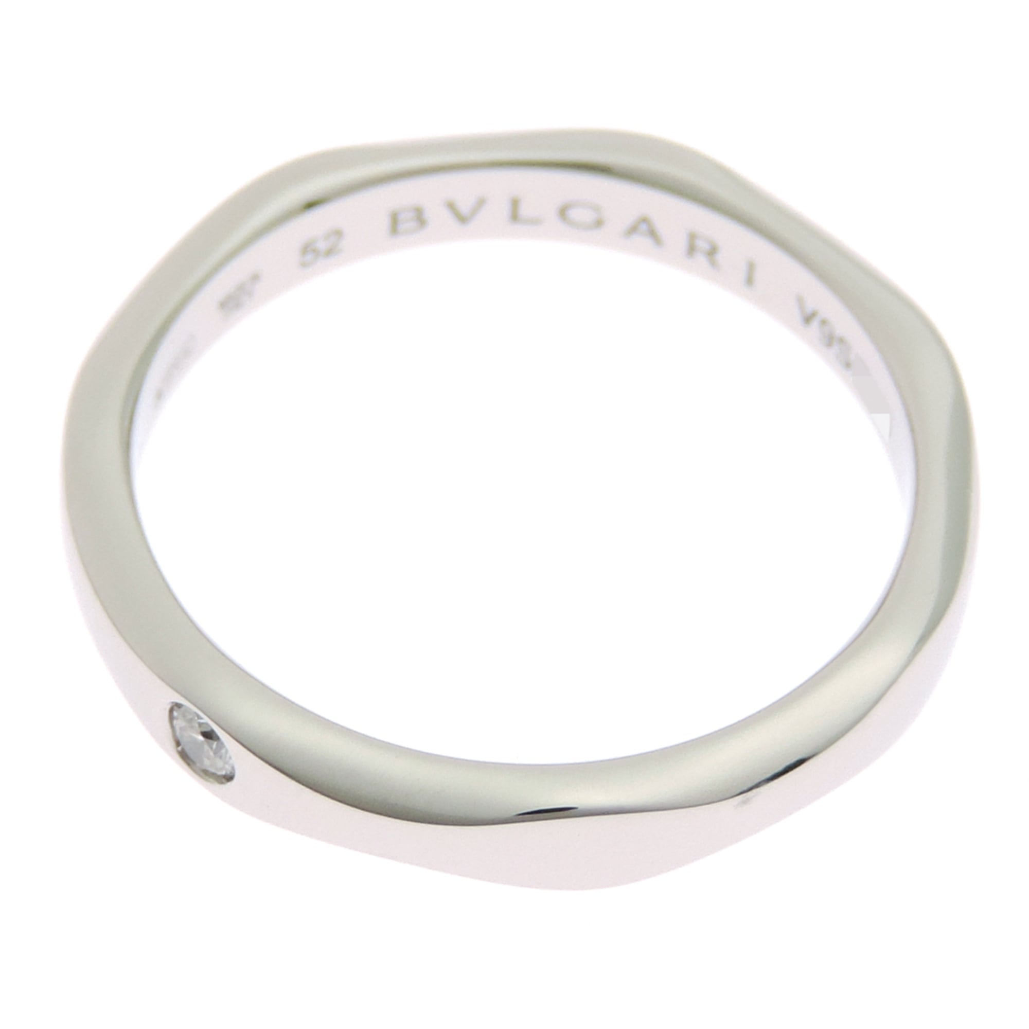 Bvlgari Platinum 950 Band Ring (Pre-Owned)