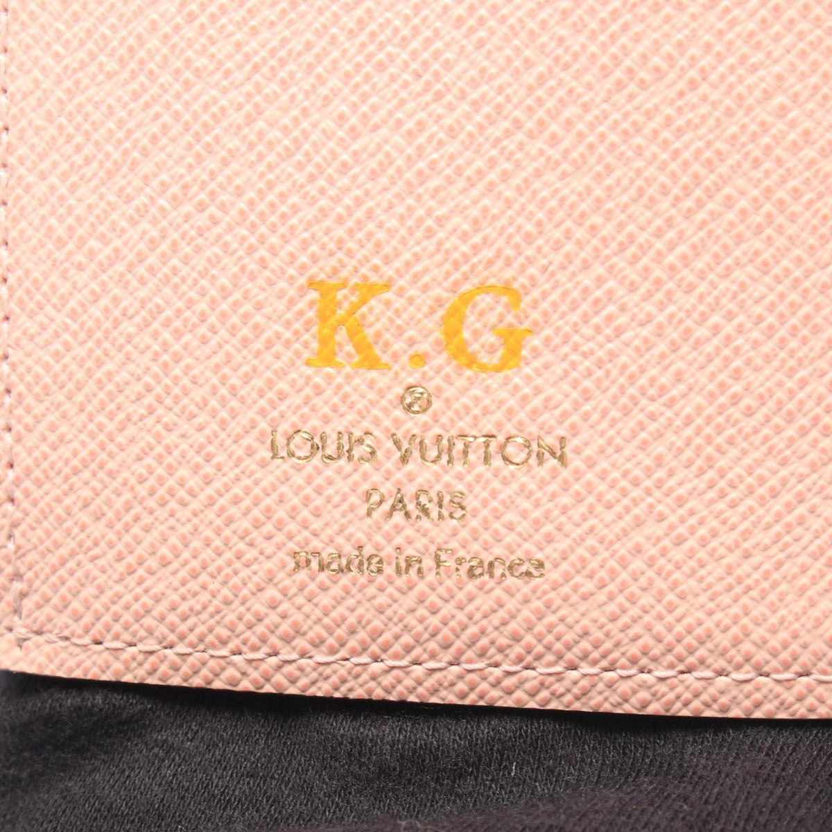 Louis Vuitton Brown Pink Monogram Wallet (Tri-Fold) (Pre-Owned)
