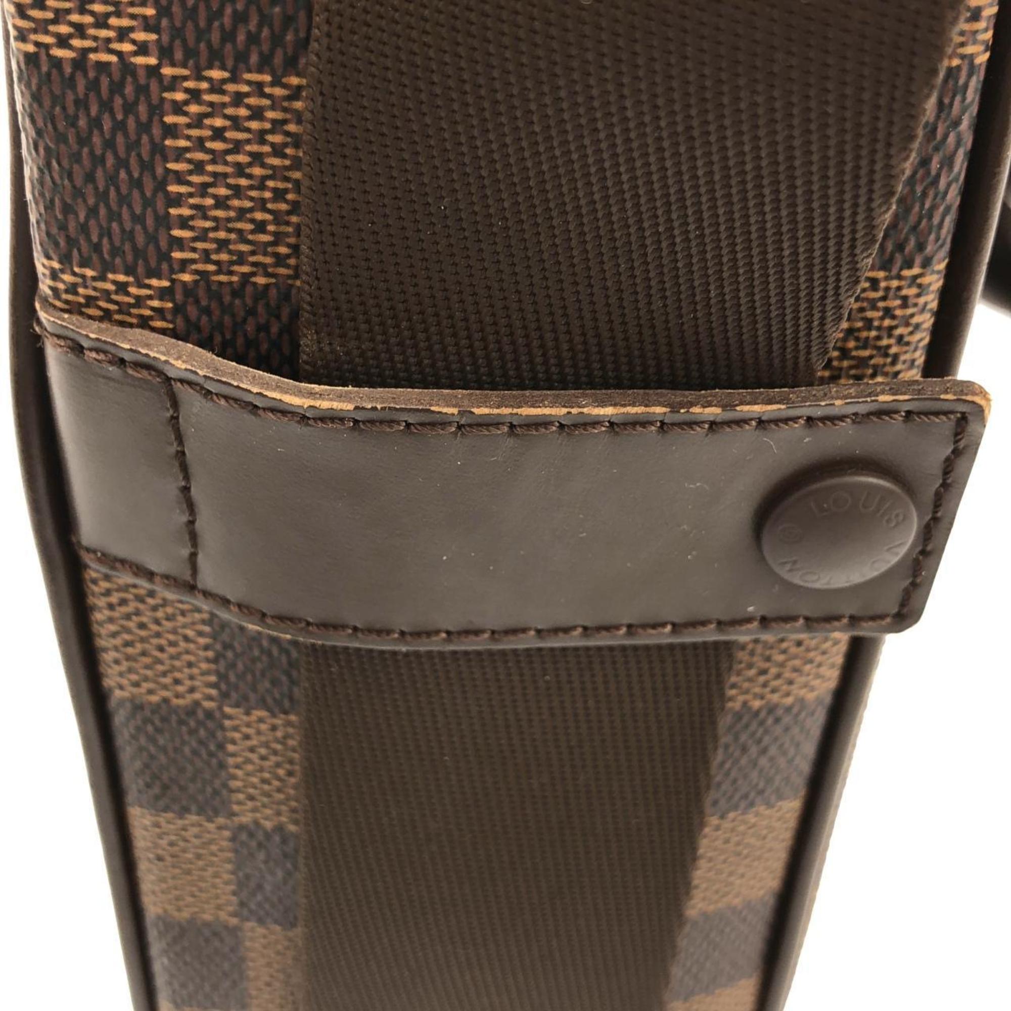 Louis Vuitton Ebene Coated Canvas Shoulder Bag (Pre-Owned)