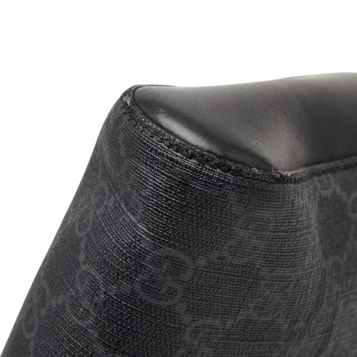 Gucci Black Pvc Leather Shoulder Bag (Pre-Owned)