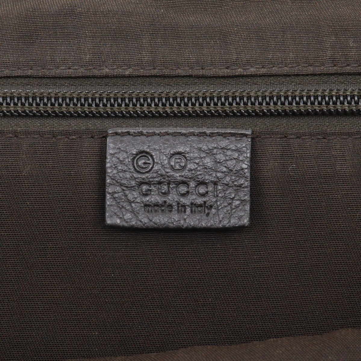 Gucci Gg Crystal Beige Pvc Shoulder Bag (Pre-Owned)