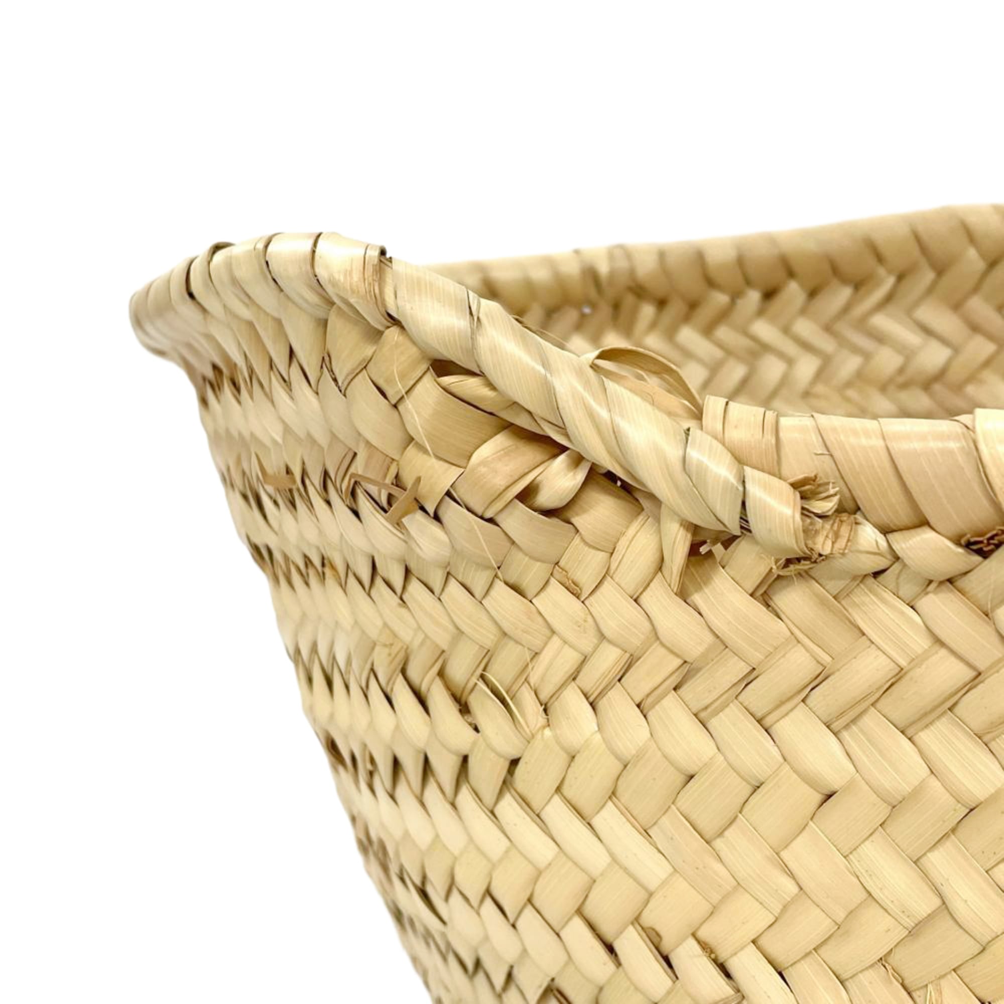 Celine Beige Raffia Leather Tote Bag (Pre-Owned)