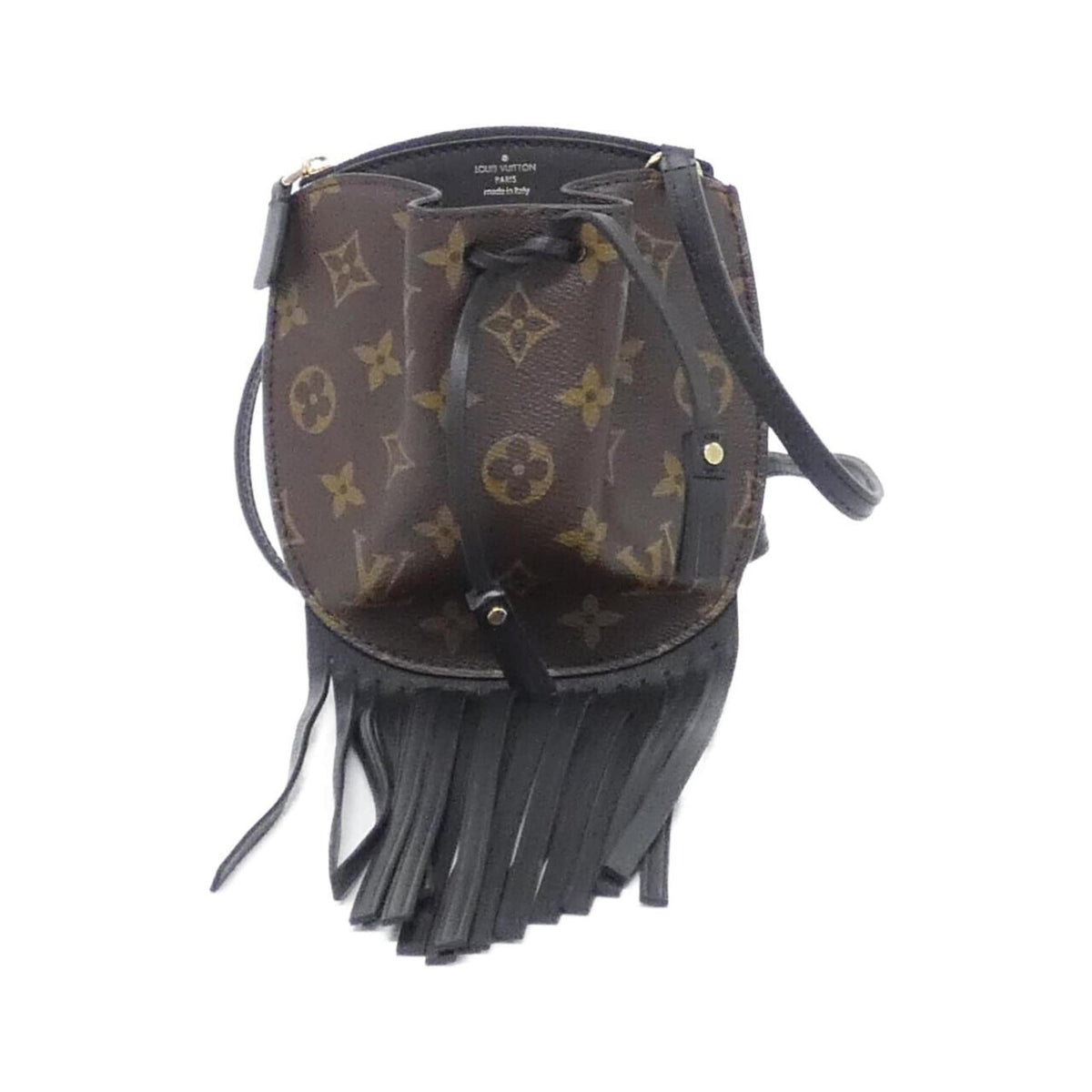 Louis Vuitton Monogram Marron Coated Canvas Shoulder Bag (Pre-Owned)