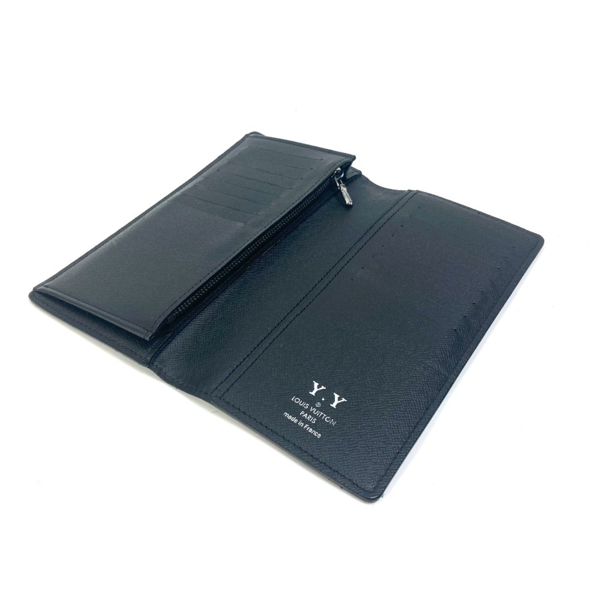 Louis Vuitton Monogram Eclipse Black Monogram Eclipse Long Wallet (Bi-Fold) (Pre-Owned)