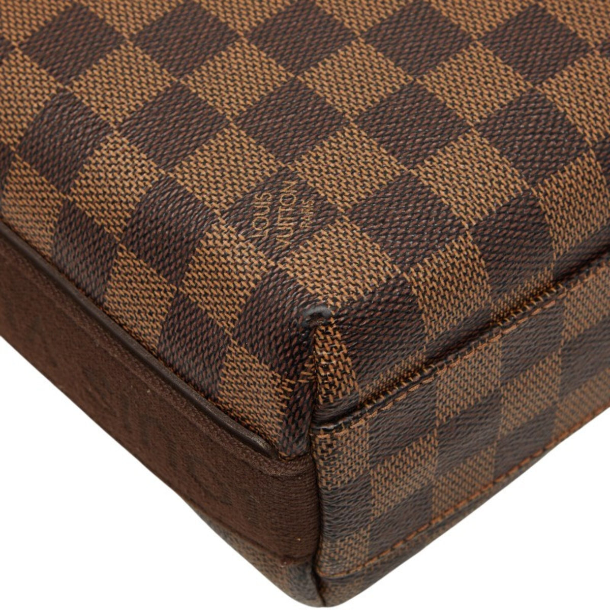 Louis Vuitton Brown Pvc Leather Shoulder Bag (Pre-Owned)
