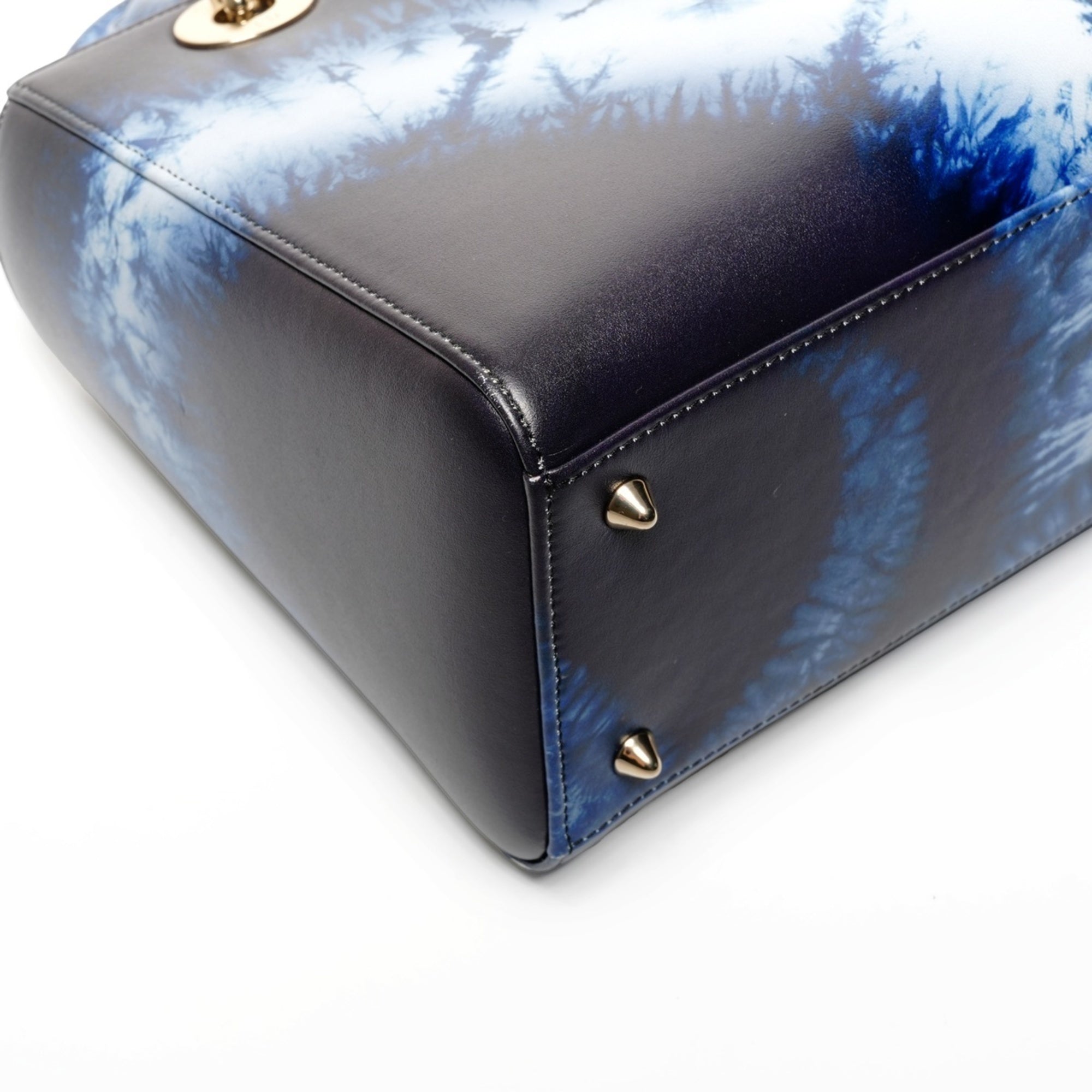 Christian Dior Lady Dior Blue Handbag (Pre-Owned)