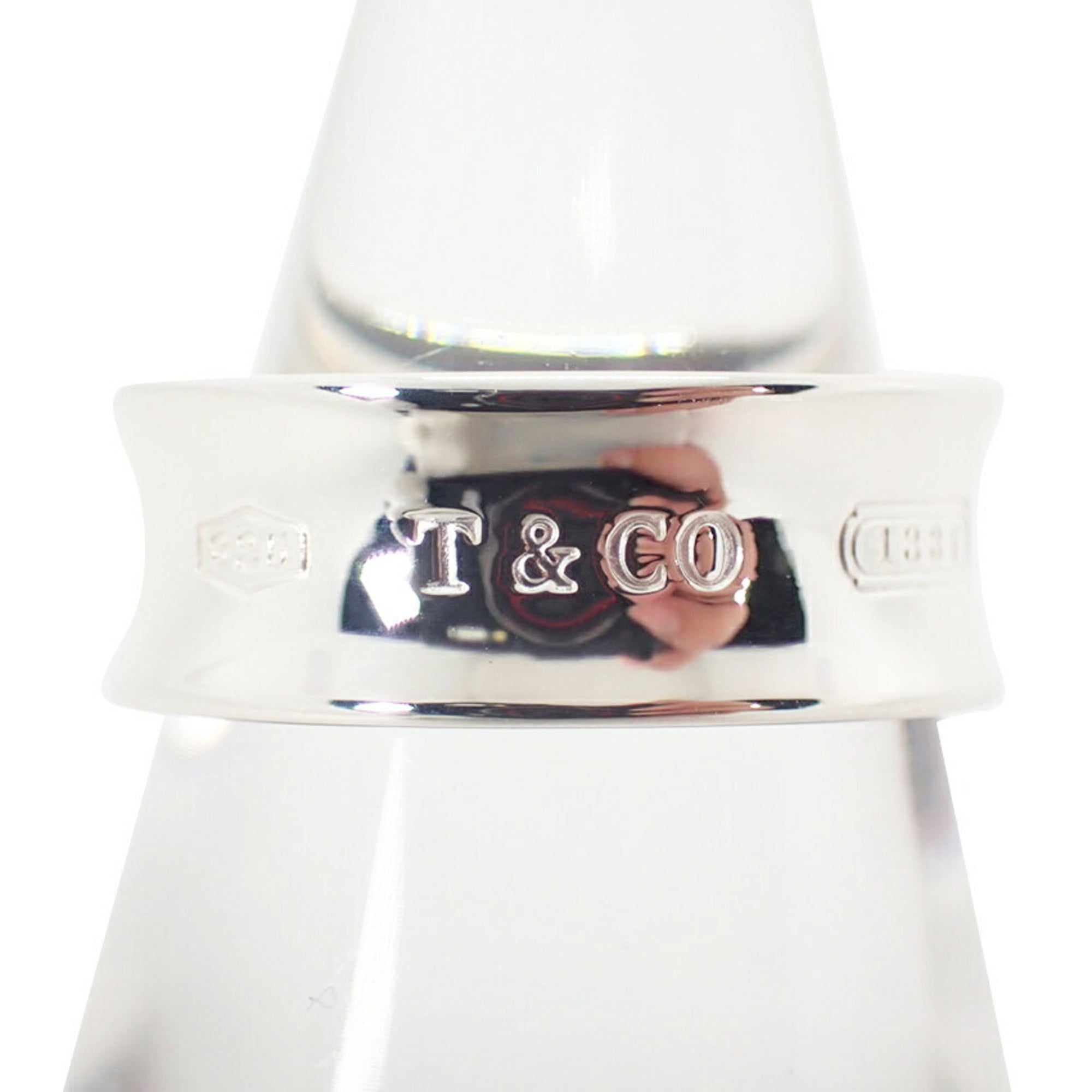 Tiffany Sterling Silver 925 Band Ring (Pre-Owned)
