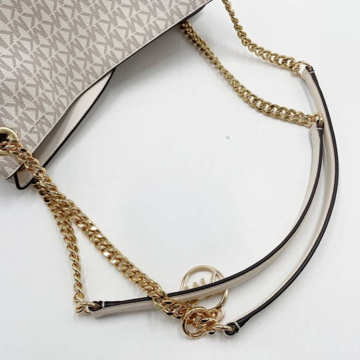 Michael Kors White Pvc Shoulder Bag (Pre-Owned)