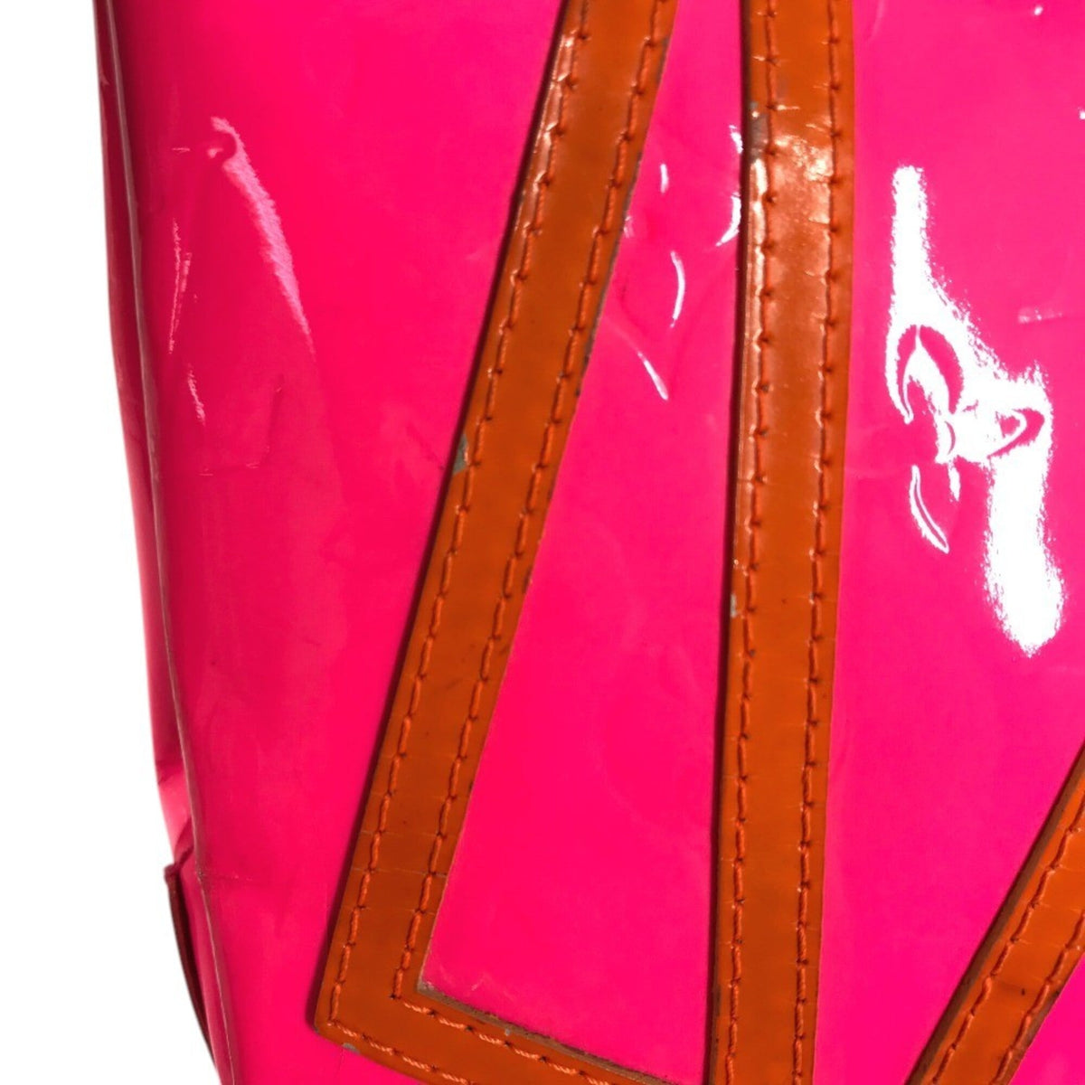 Louis Vuitton Pink Monogram Vernis Handbag (Pre-Owned)