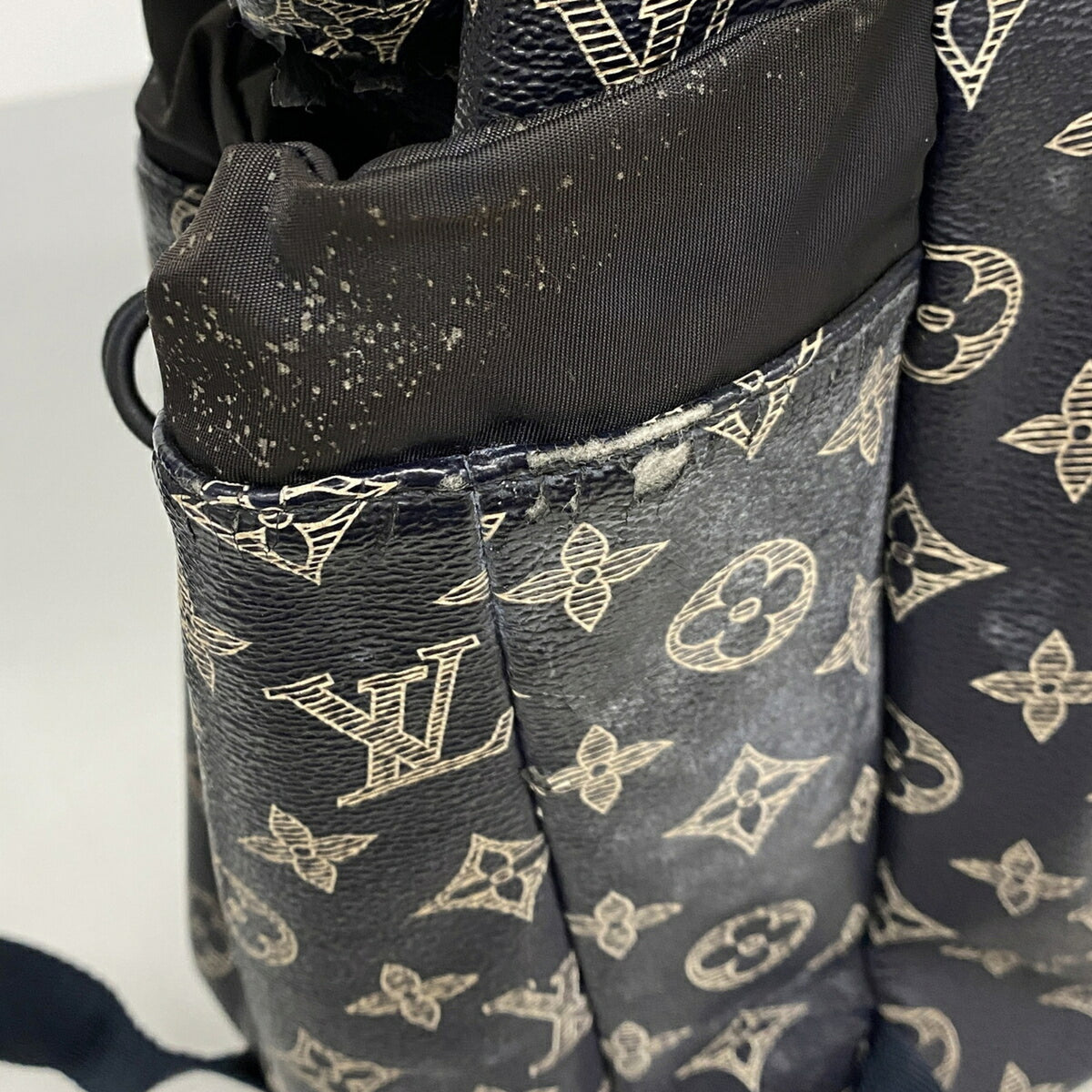 Louis Vuitton Navy Backpack (Pre-Owned)