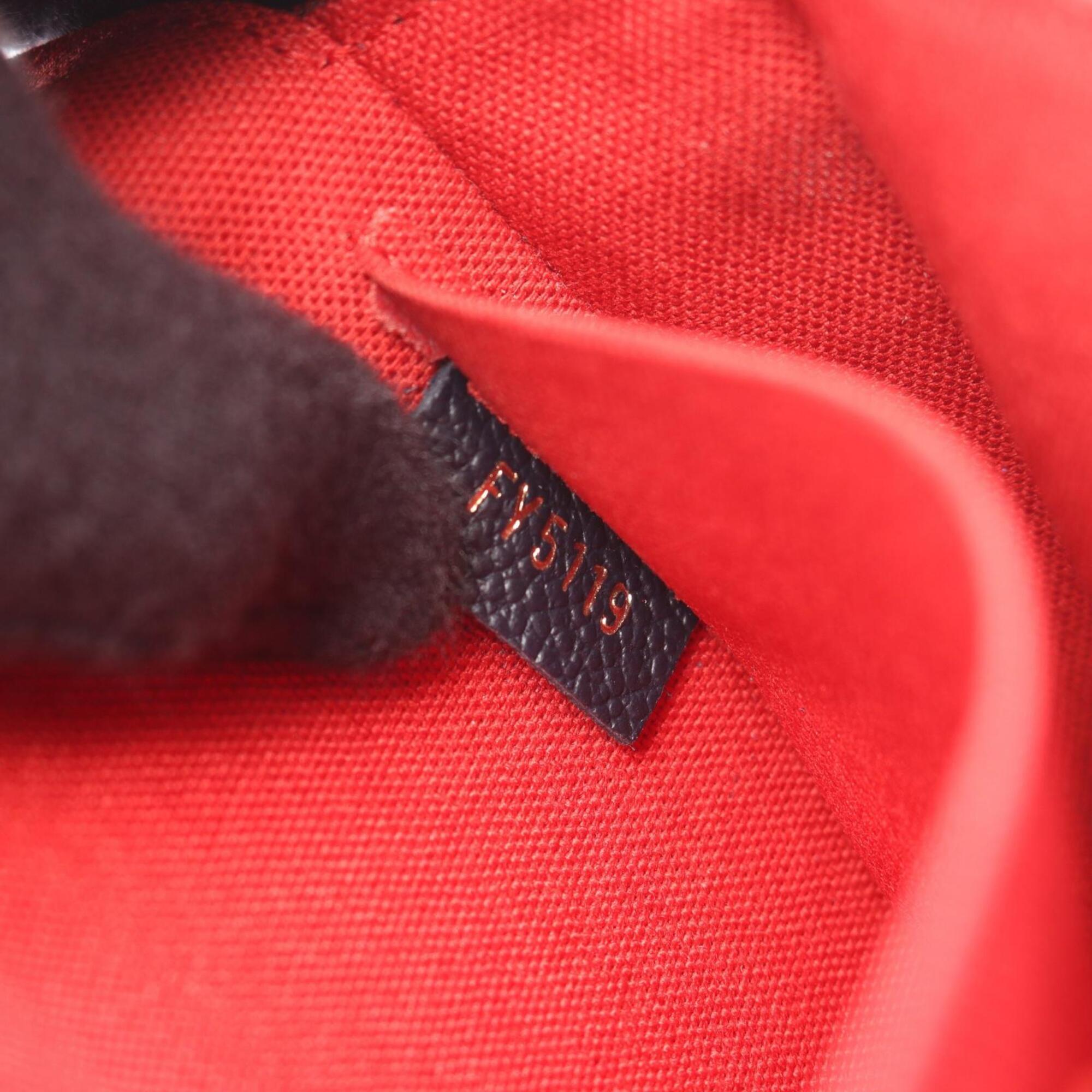 Louis Vuitton Marine Rouge Navy Red Color Monogram Empreinte Pochette Shoulder Bag (Pre-Owned)