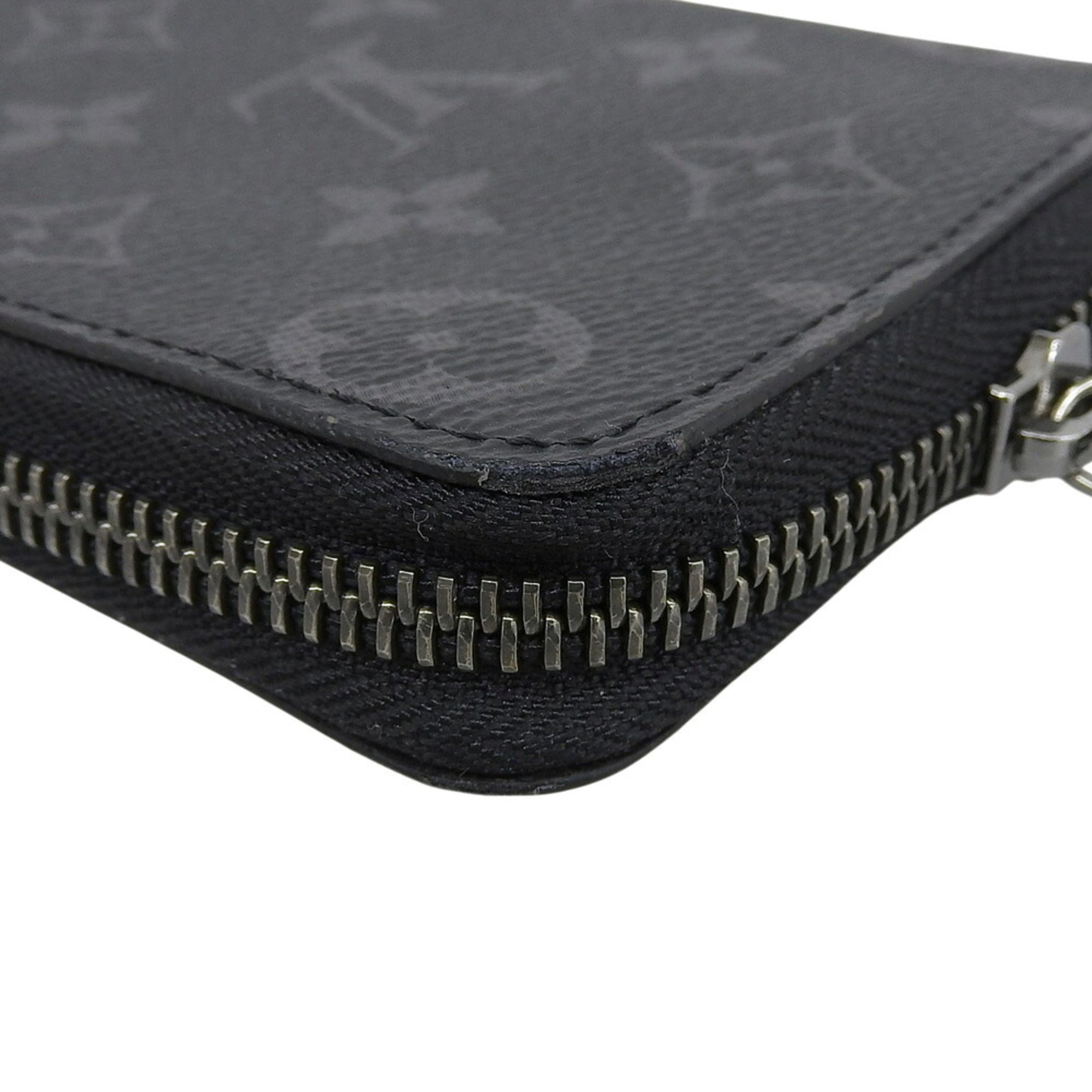 Louis Vuitton Monogram Eclipse Monogram Eclipse Long Wallet (Bi-Fold) (Pre-Owned)