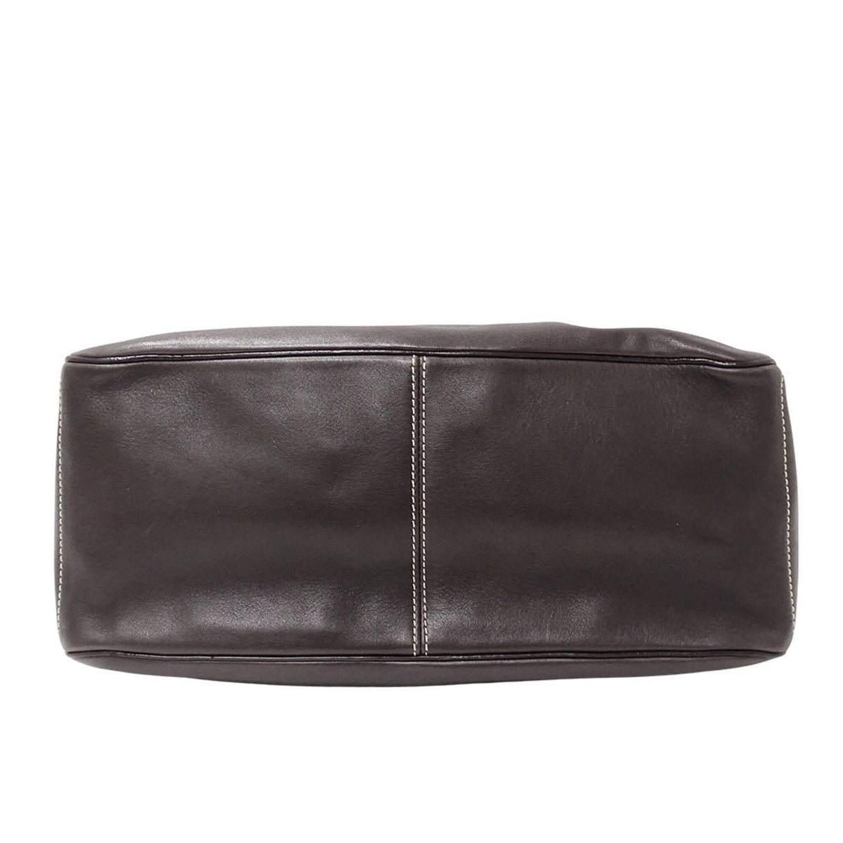 Celine Dark Brown Leather Handbag (Pre-Owned)