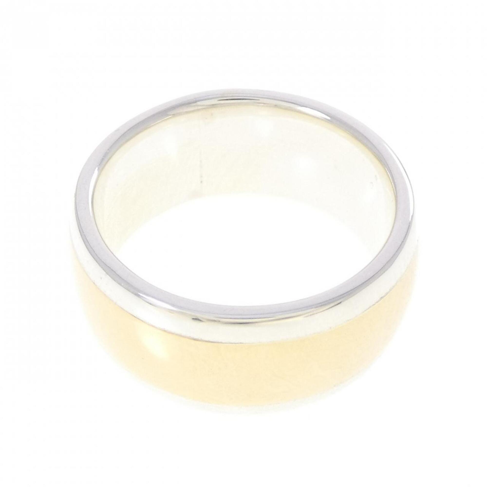 Hermes Yellow Gold (18K) Silver 925 Band Ring (Pre-Owned)