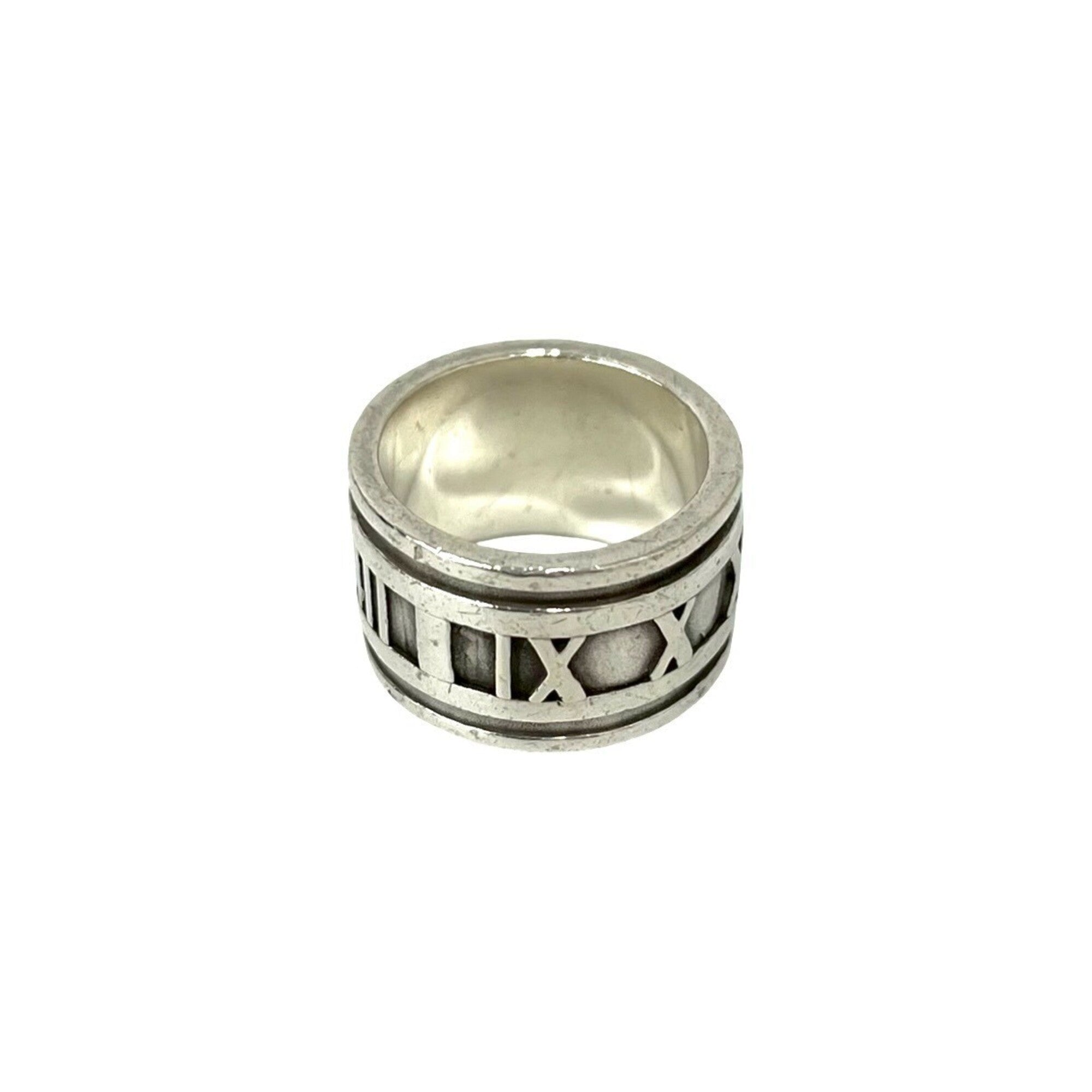 Tiffany Silver Silver 925 Band Ring (Pre-Owned)
