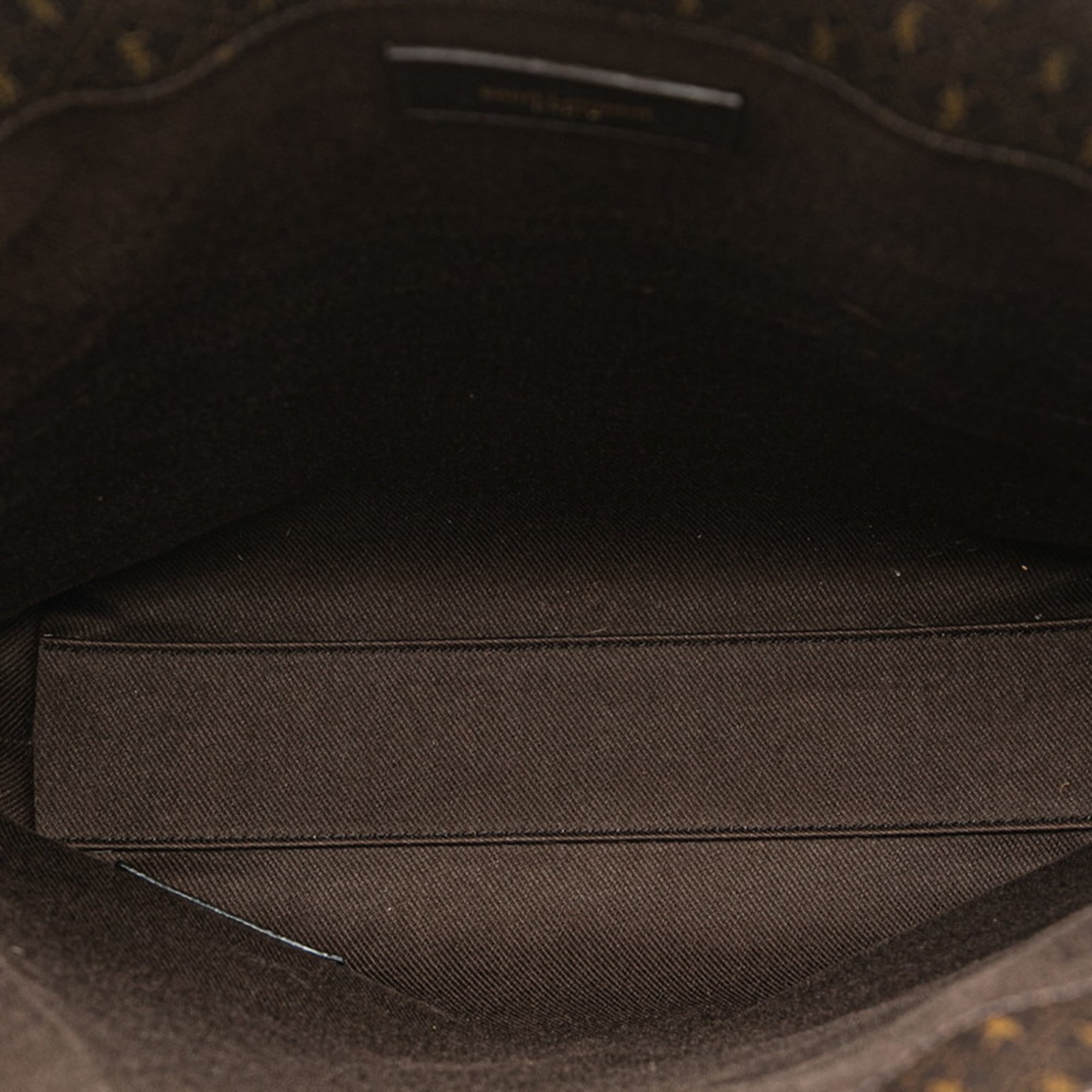 Saint Laurent Brown Pvc Leather Shoulder Bag Tote Bag (Pre-Owned)