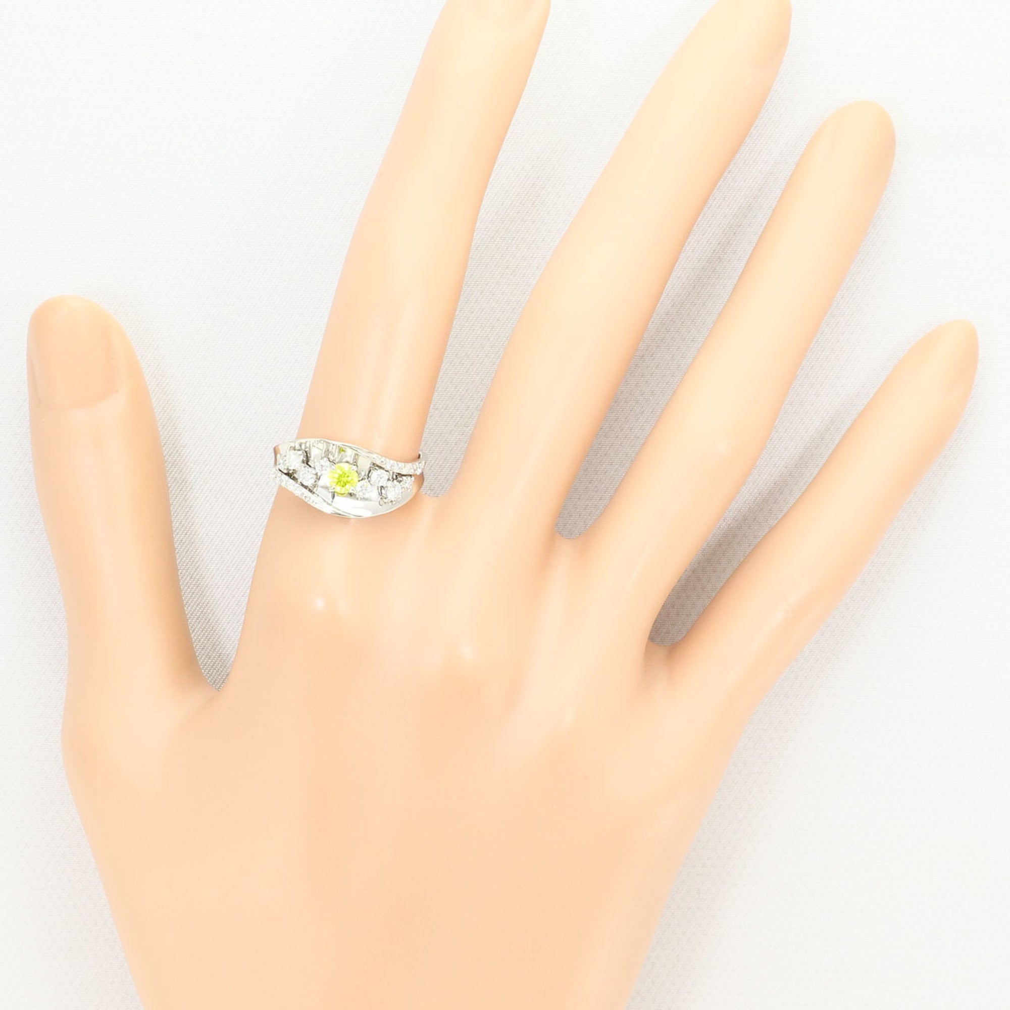 Unbranded Platinum Yellow Platinum 950 Band Ring (Pre-Owned)