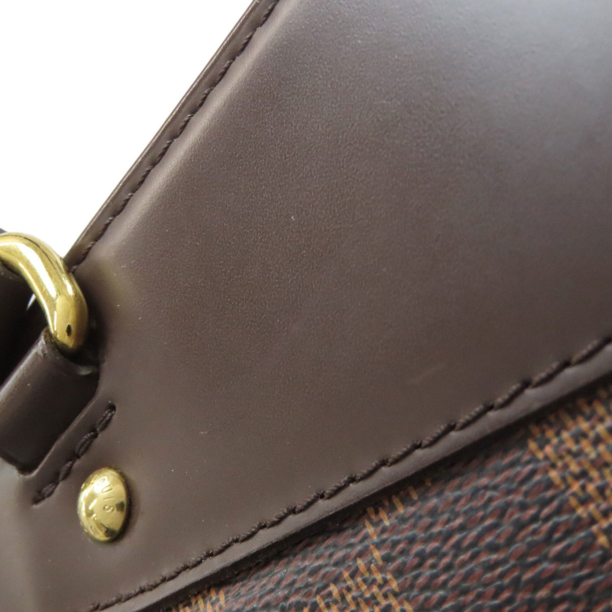 Louis Vuitton Damier Canvas Ebene Damier Canvas Handbag (Pre-Owned)