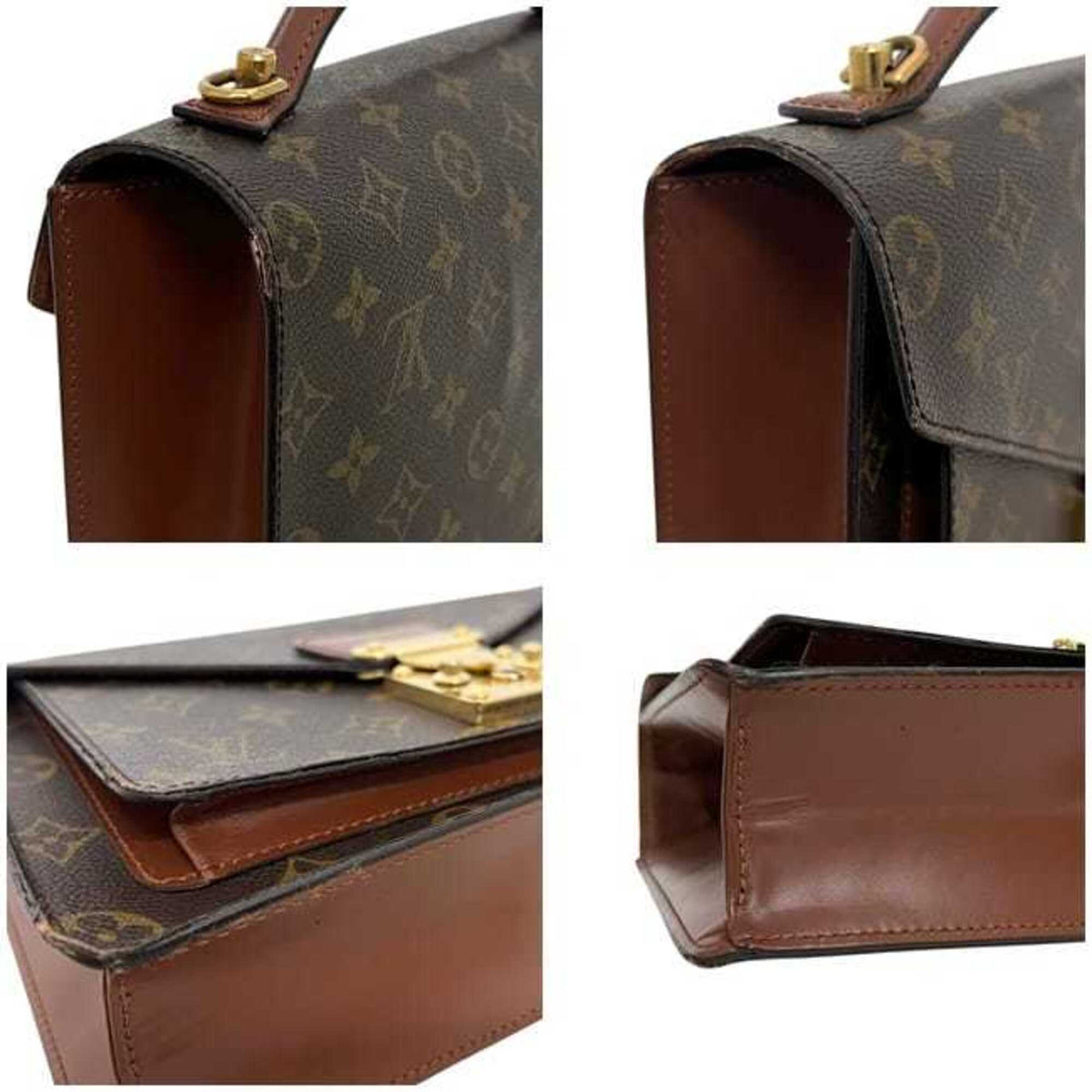 Louis Vuitton Brown Monogram Monogram Handbag (Pre-Owned)