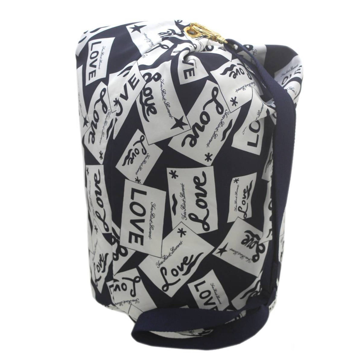 Yves Saint Laurent Navy Nylon Shoulder Bag (Pre-Owned)