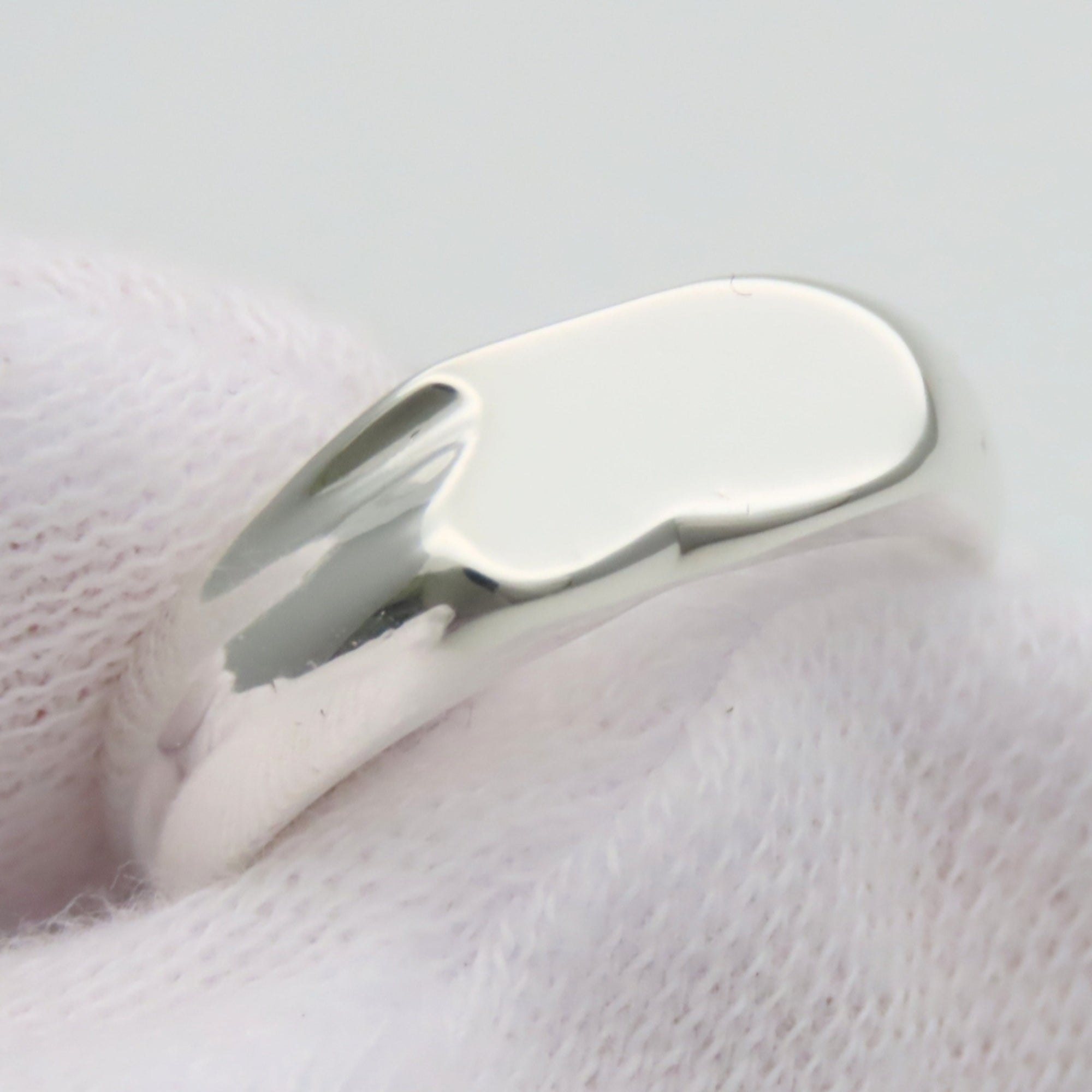 Tiffany Silver Sterling Silver Band Ring (Pre-Owned)