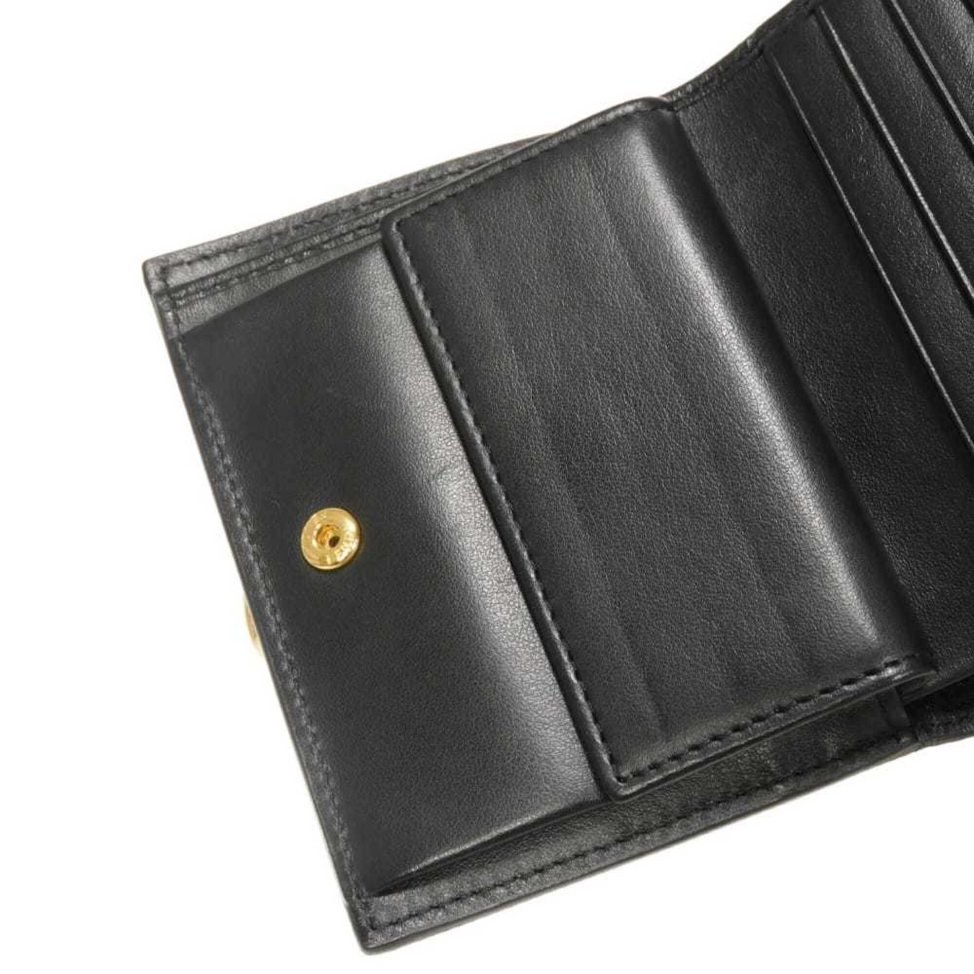 Fendi Black Leather Wallet (Bi-Fold) (Pre-Owned)