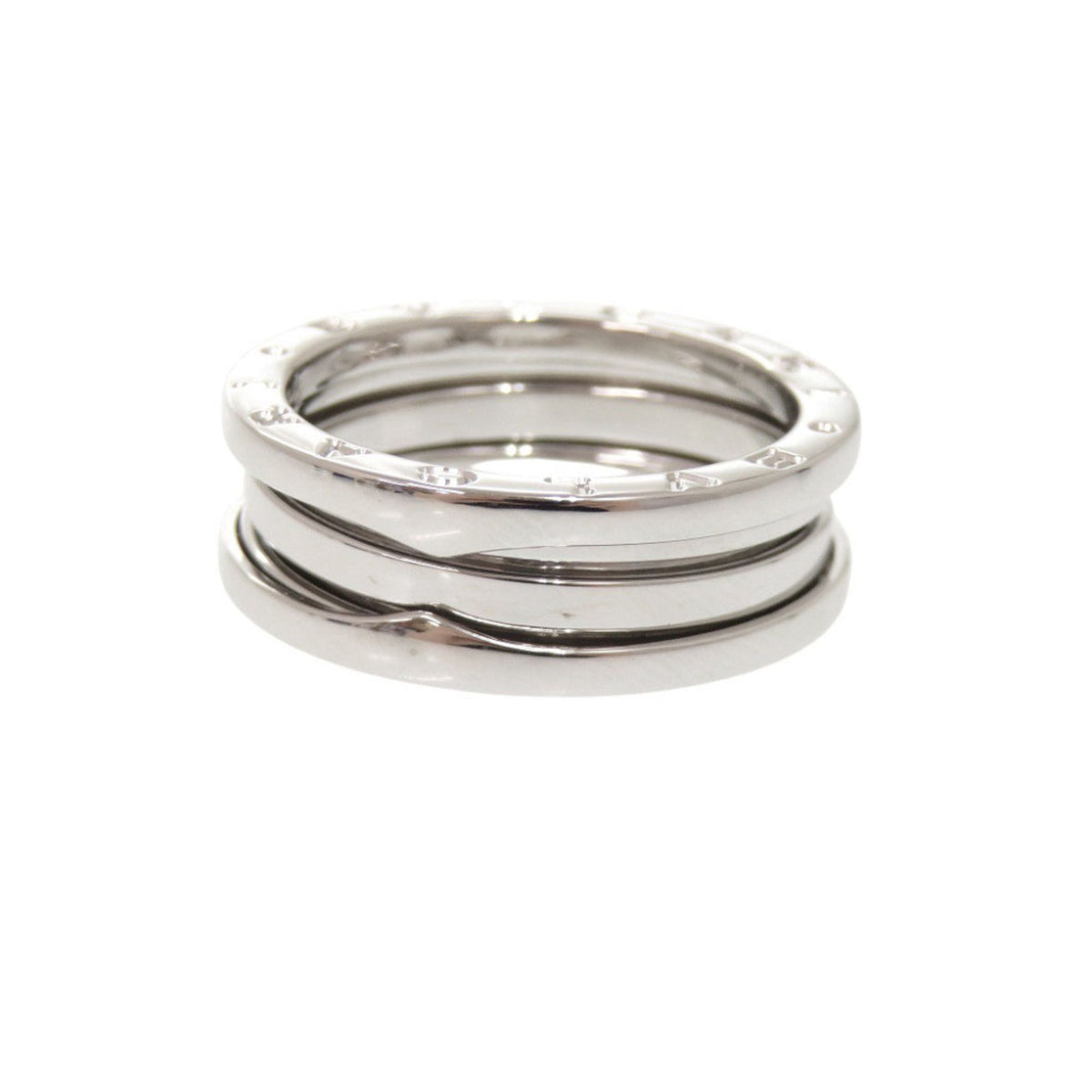 Bvlgari White Gold White Gold (18K) Band Ring (Pre-Owned)