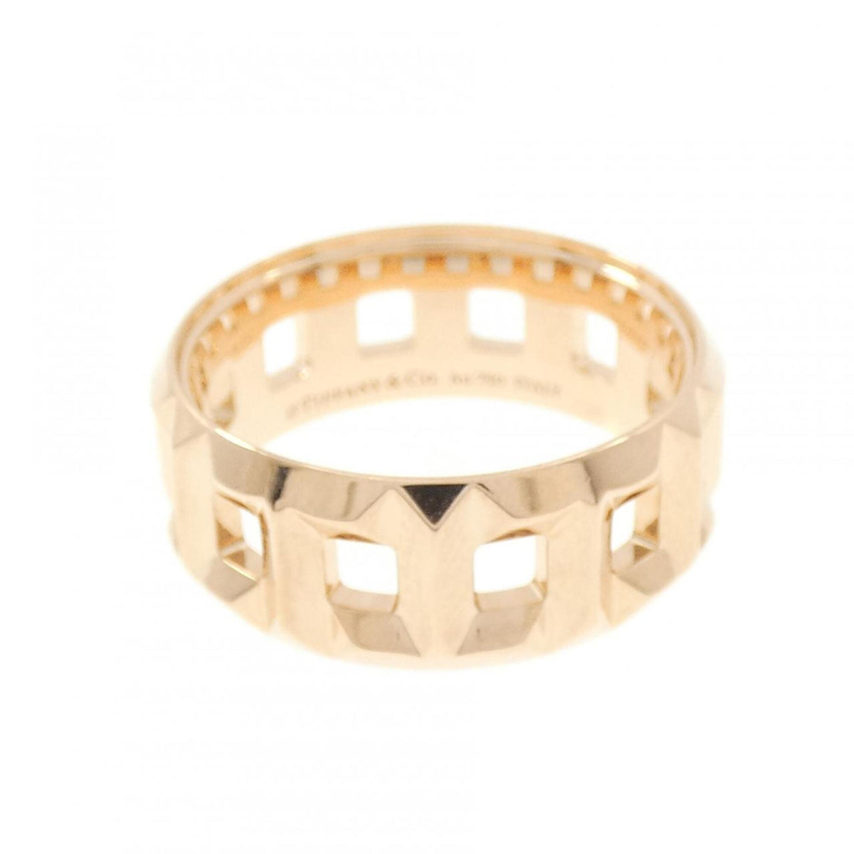 Tiffany Pink Gold (18K) Band Ring (Pre-Owned)