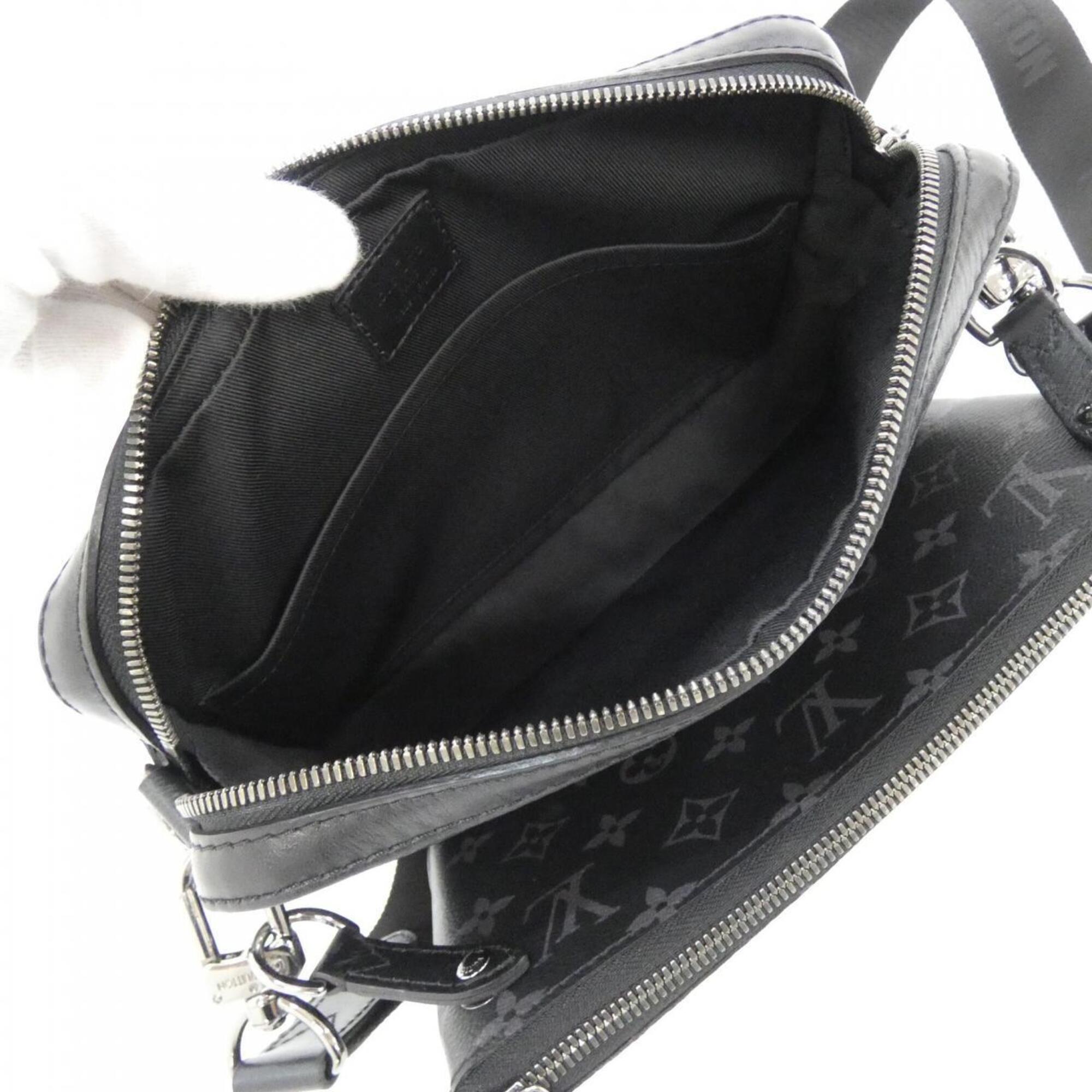 Louis Vuitton Black Monogram Eclipse Monogram Eclipse Shoulder Bag (Pre-Owned)