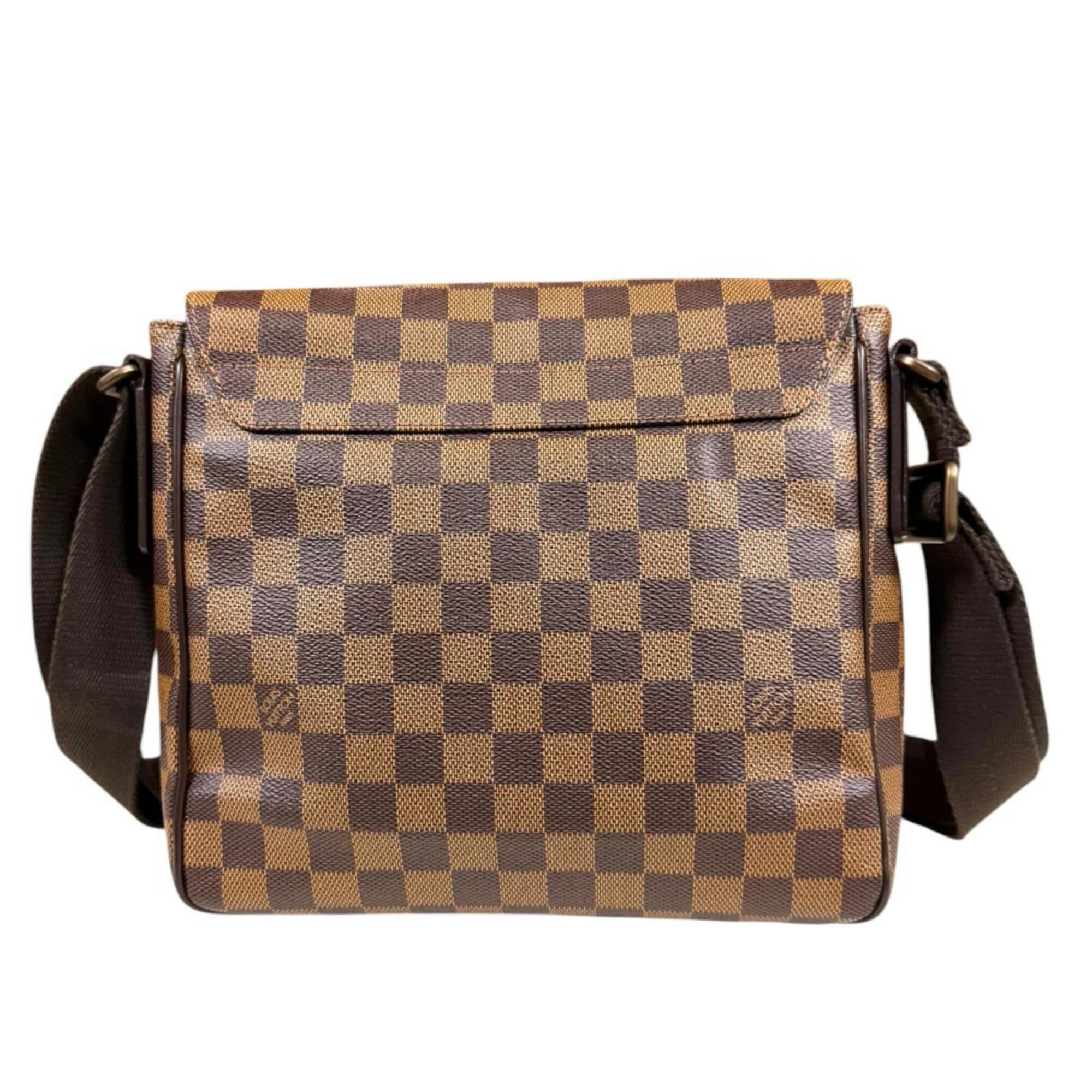 Louis Vuitton Brown Damier Canvas Shoulder Bag (Pre-Owned)