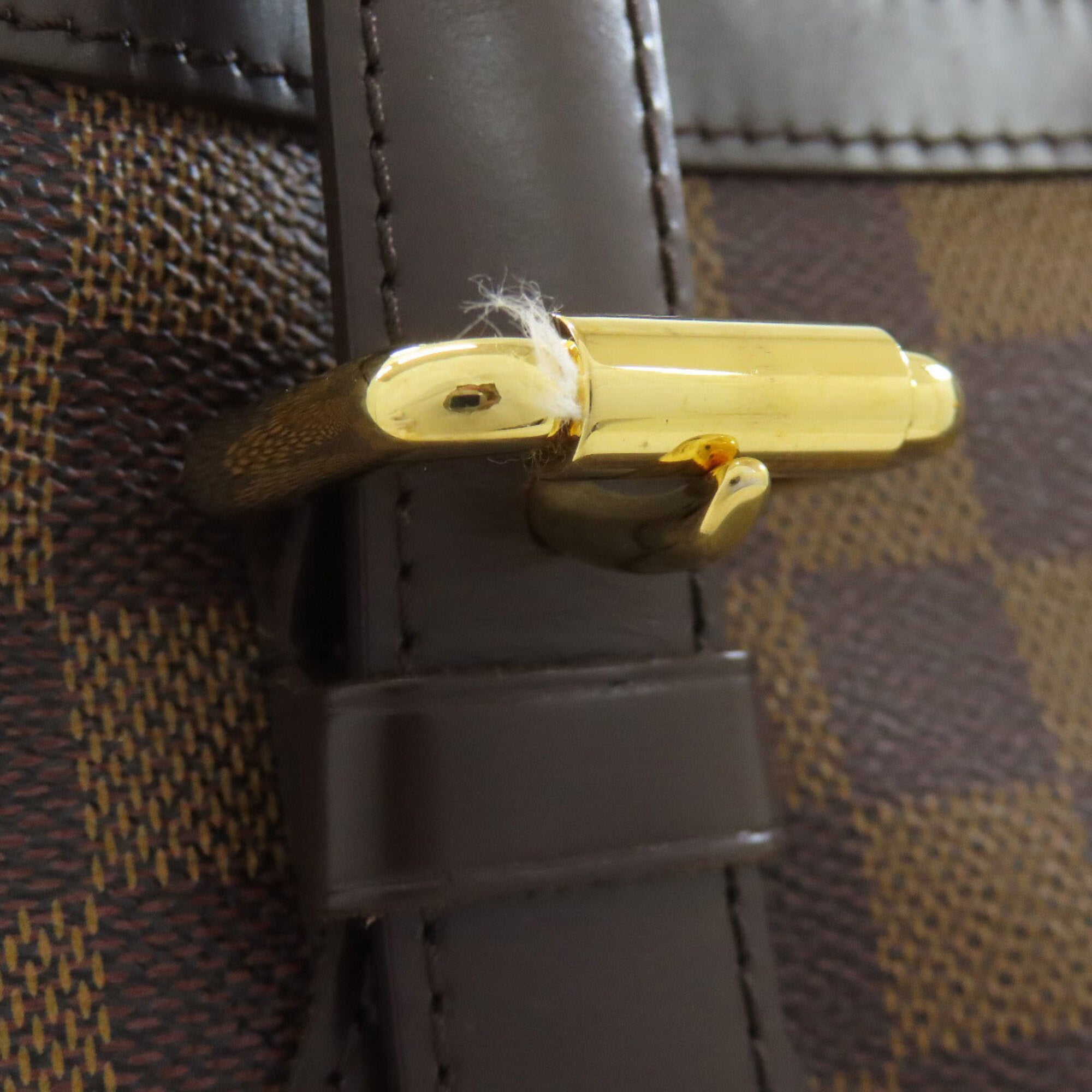 Louis Vuitton Damier Damier Canvas Ebene Damier Canvas Tote Bag (Pre-Owned)
