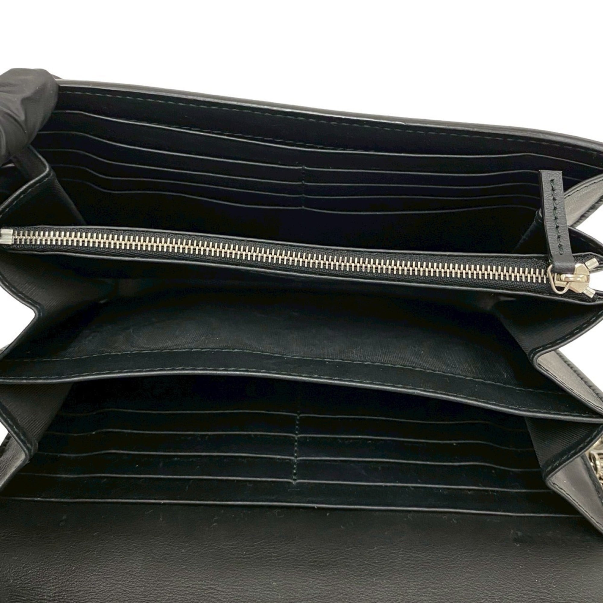 Gucci Brown Leather Pvc Pochette Shoulder Bag (Pre-Owned)