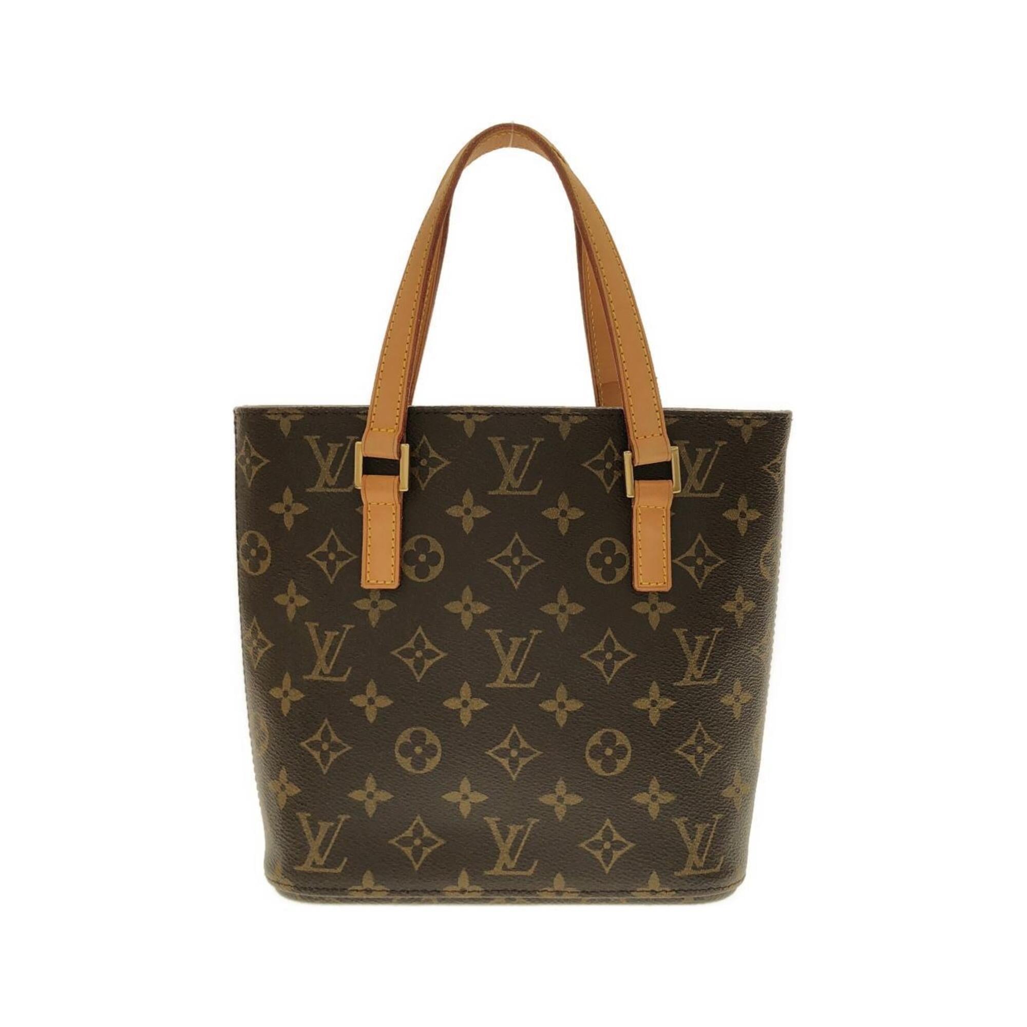 Louis Vuitton Marron Coated Canvas Handbag (Pre-Owned)