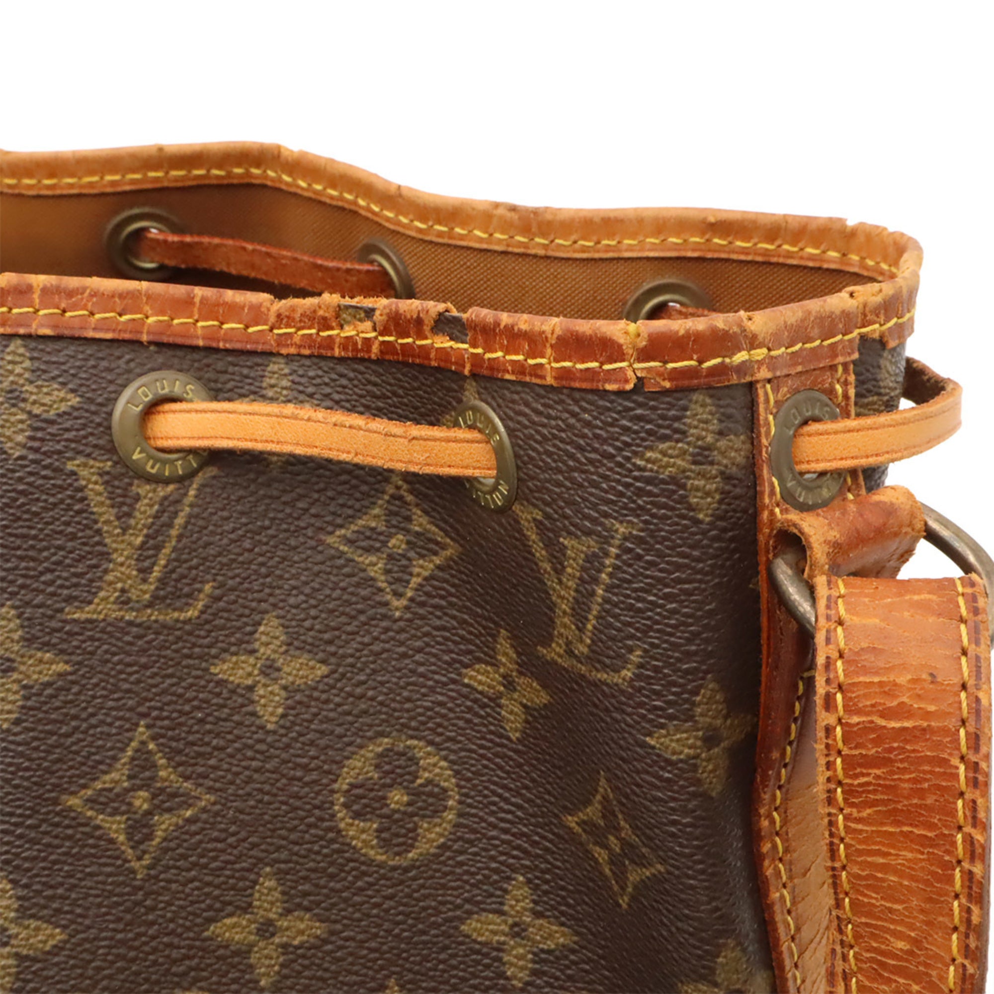 Louis Vuitton Brown Monogram White Monogram Shoulder Bag (Pre-Owned)
