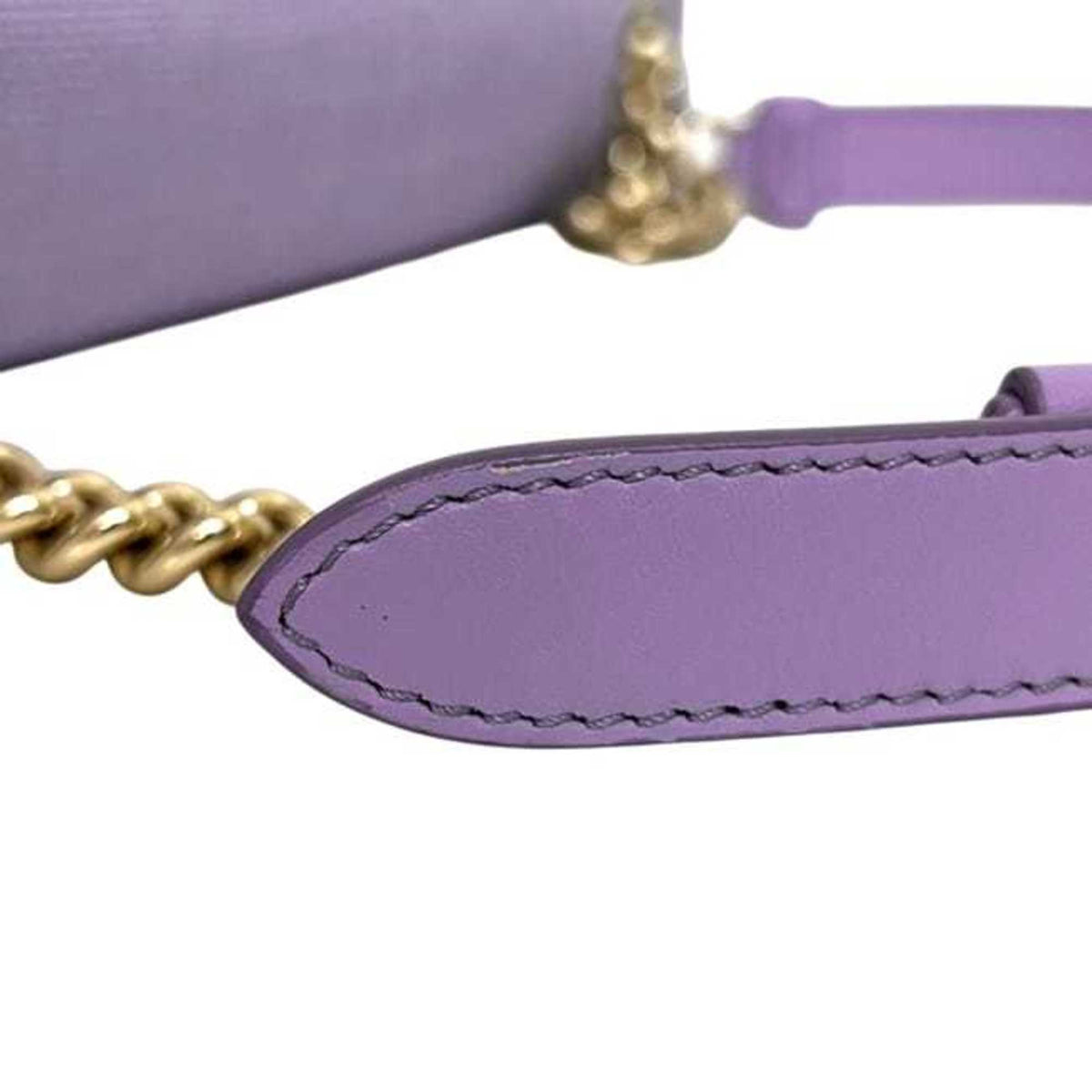 Salvatore Ferragamo Purple Coated Canvas Shoulder Bag (Pre-Owned)