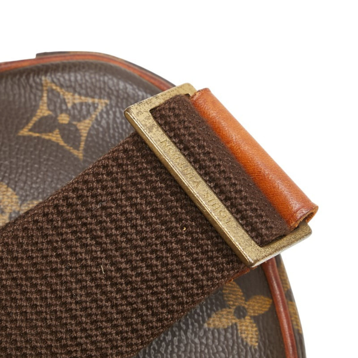 Louis Vuitton Monogram Brown Pvc Leather Sling Bag (Pre-Owned)
