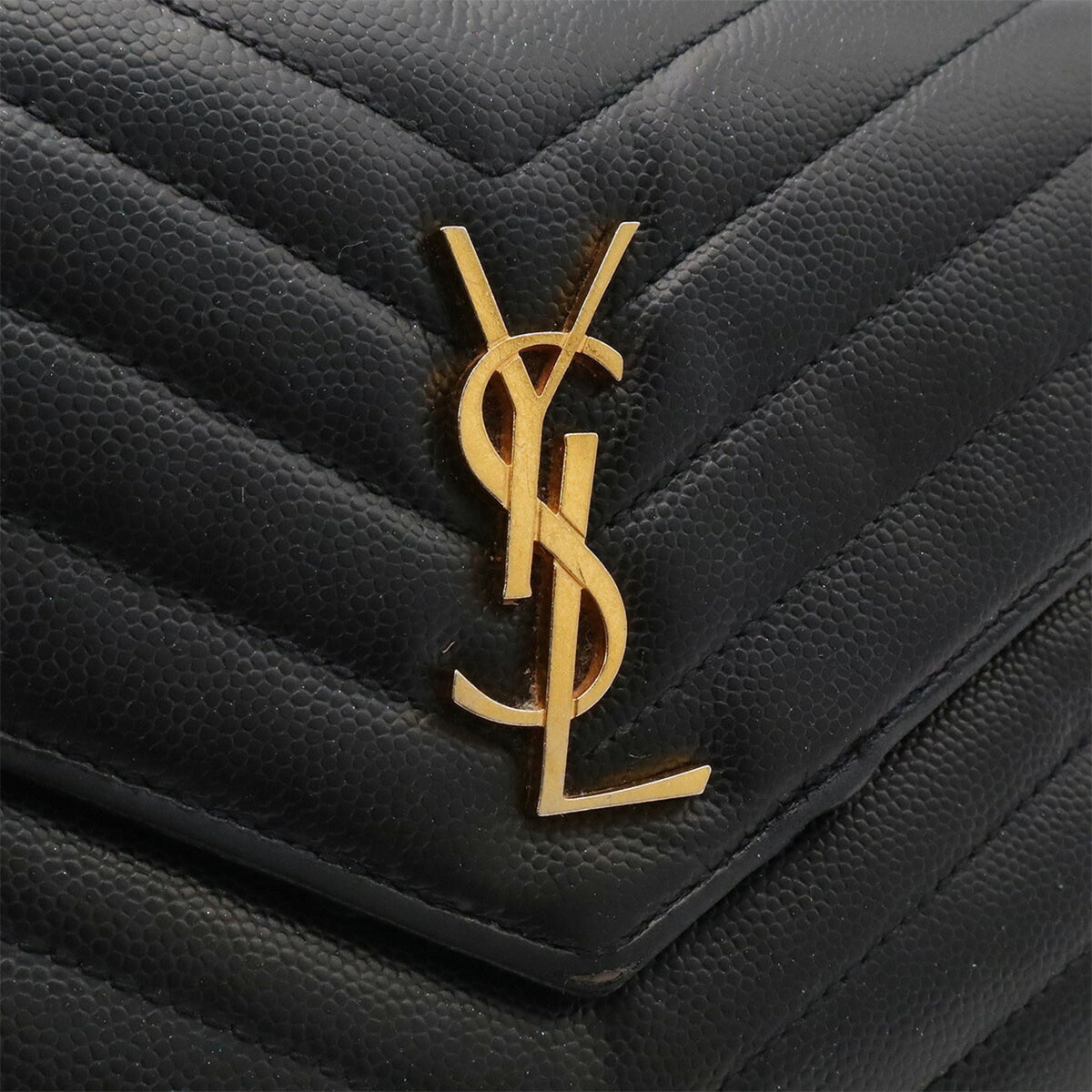 Yves Saint Laurent Black Leather Shoulder Bag (Pre-Owned)